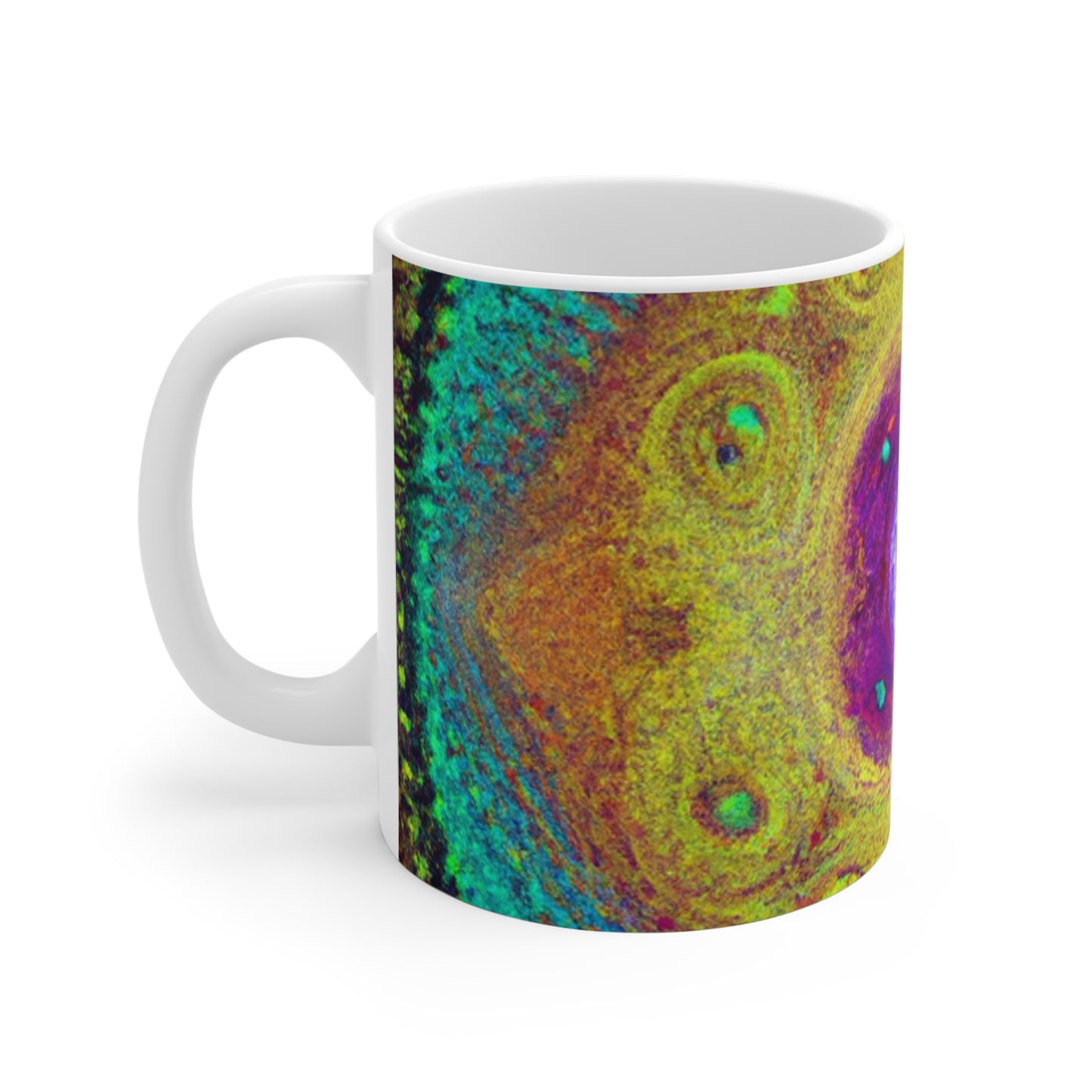 .

Raymond's Roast Coffee - Psychedelic Coffee Cup Mug 11 Ounce