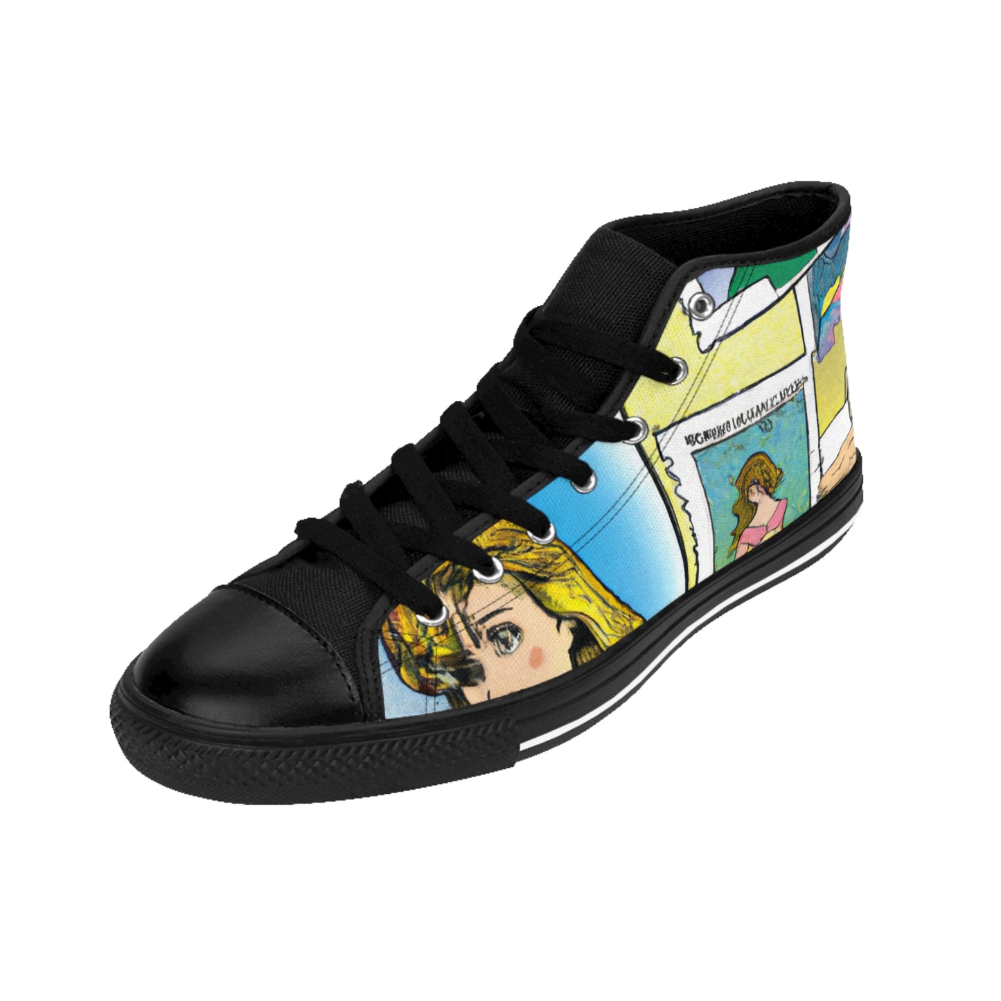 Avelina da Ferrara - Comic Book Hi Tops