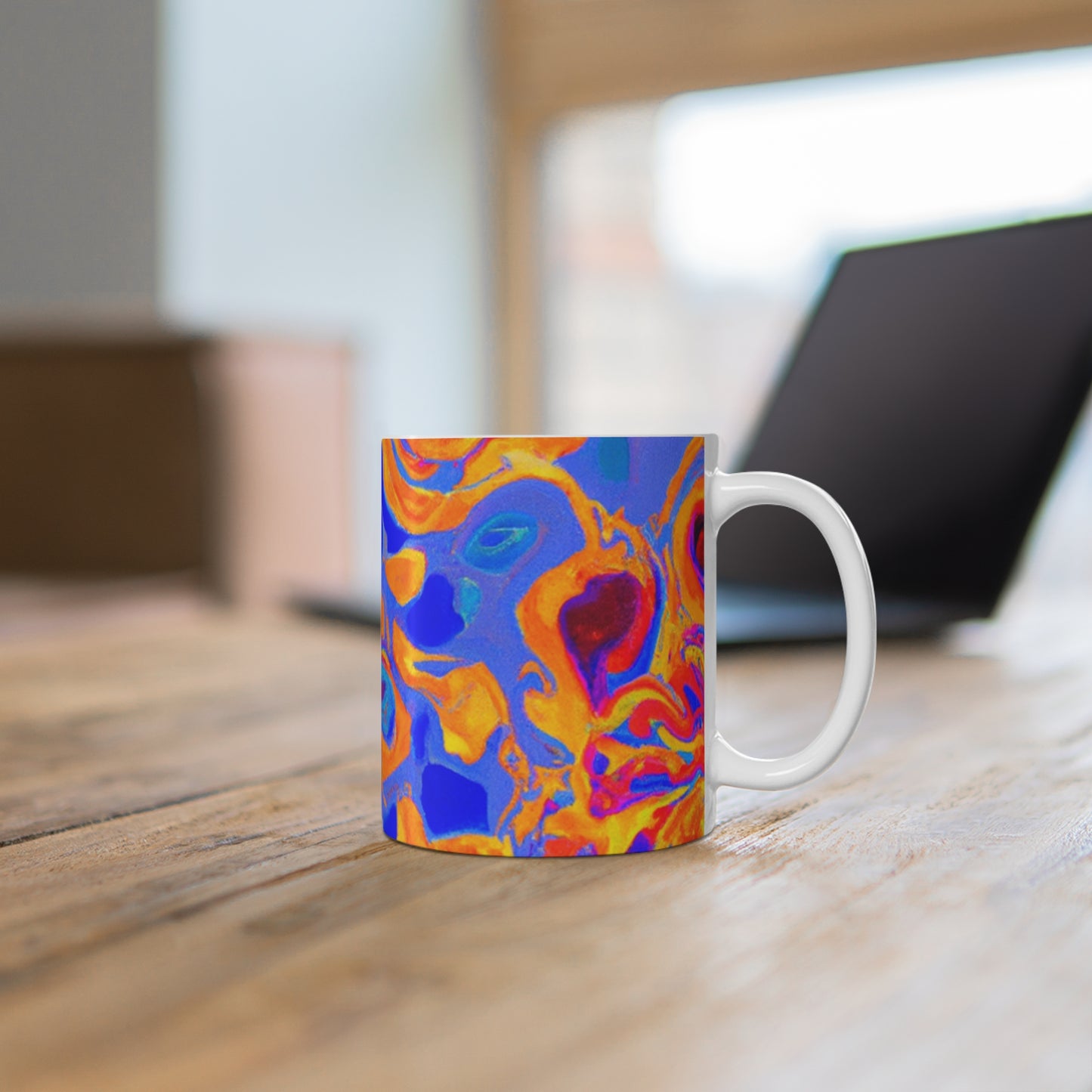 Old Brown Java - Psychedelic Coffee Cup Mug 11 Ounce