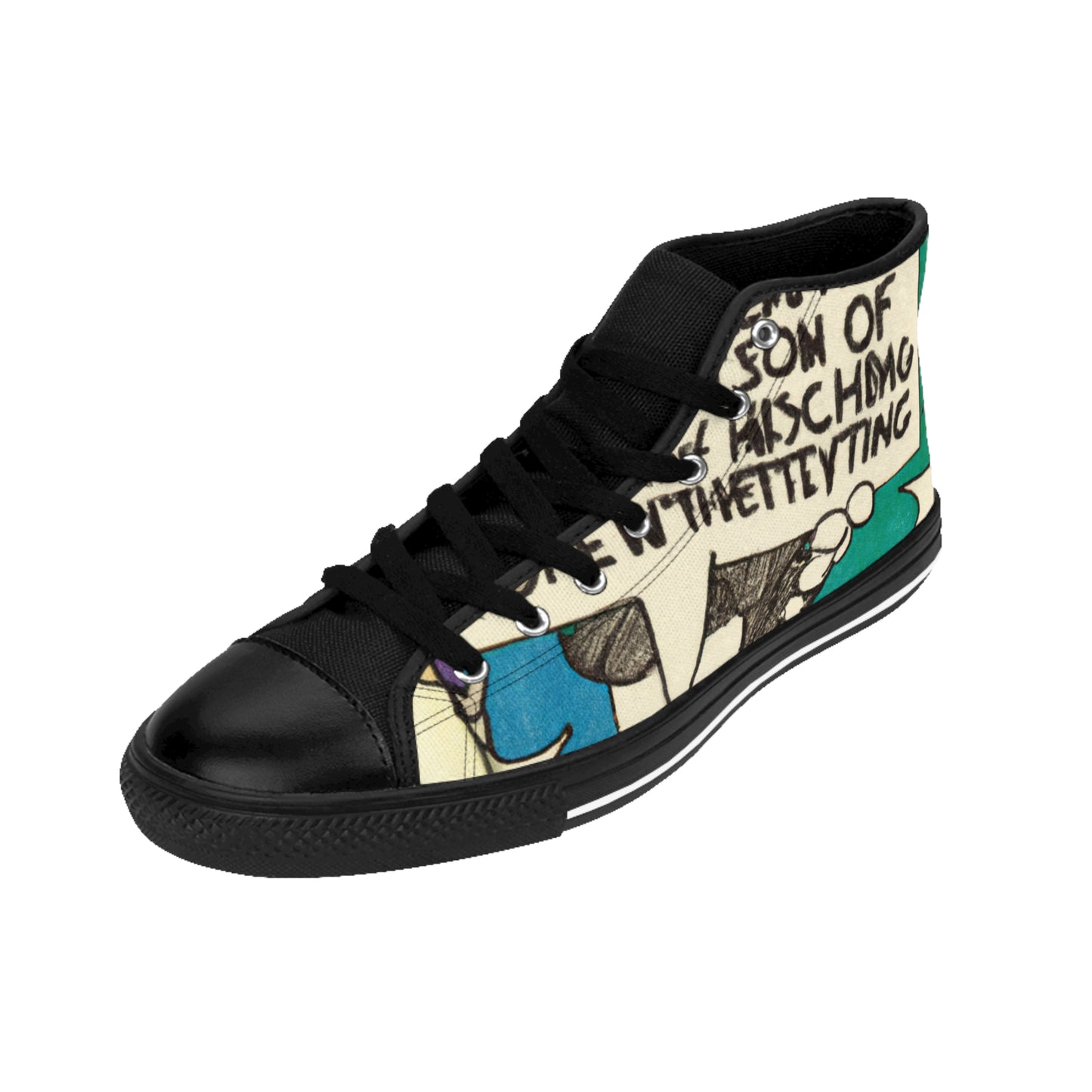 .

Harolda of Northumberland - Comic Book Hi Tops