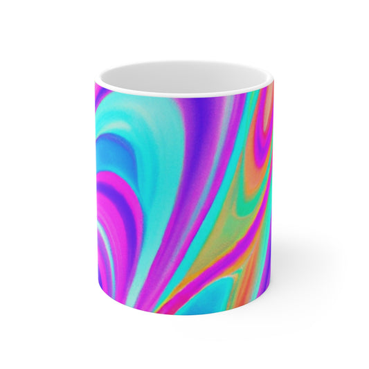 Astro Java - Psychedelic Coffee Cup Mug 11 Ounce