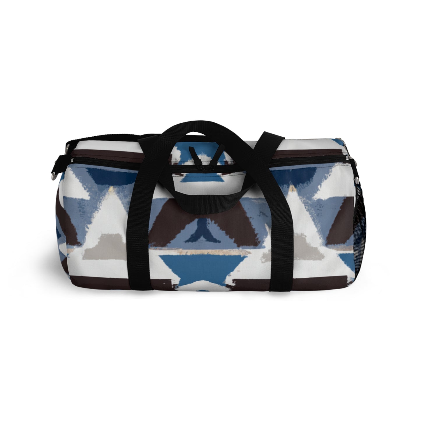 Maximillian Pascal - Geometric Pattern Duffel Travel Gym Luggage Bag