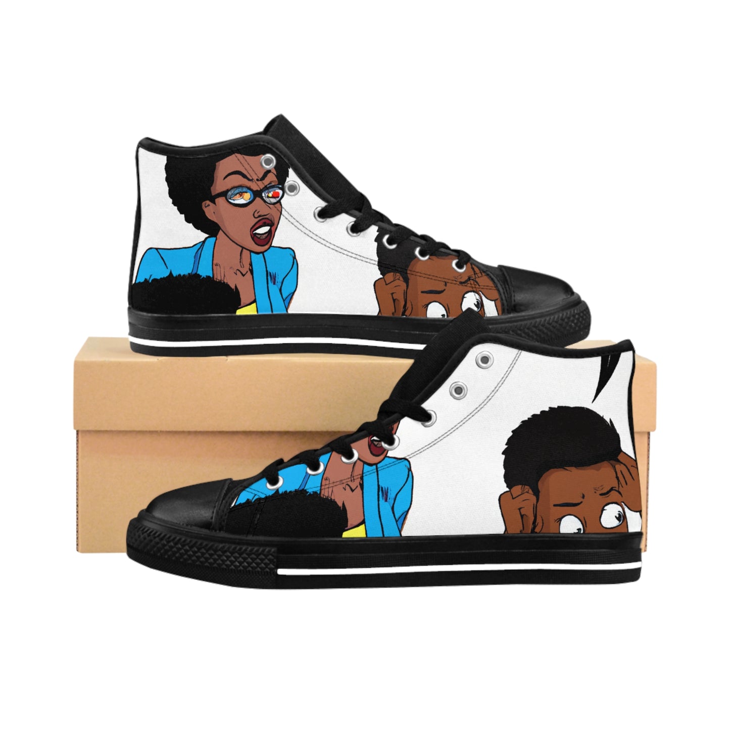 .

Deacon Fitzroy - Comic Book Hi Tops