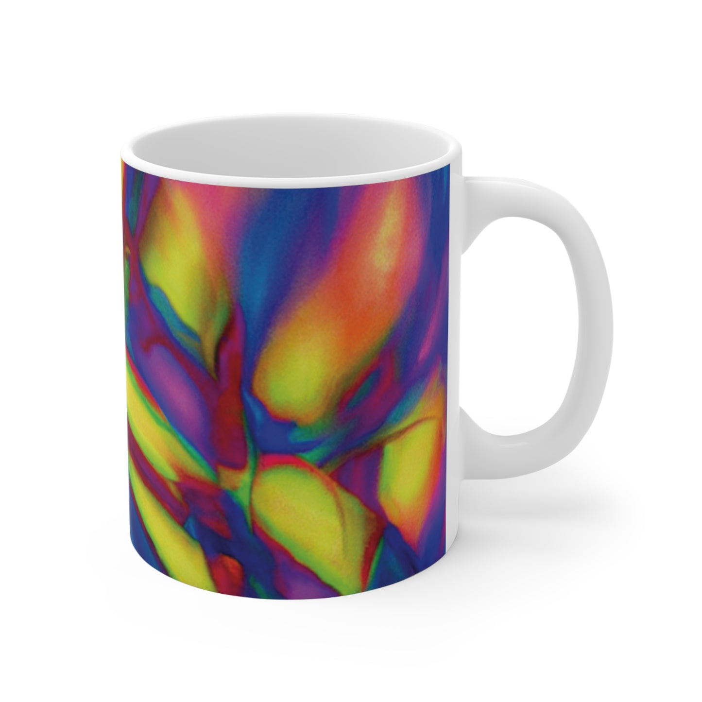 Earlene's Java House - Psychedelic Coffee Cup Mug 11 Ounce