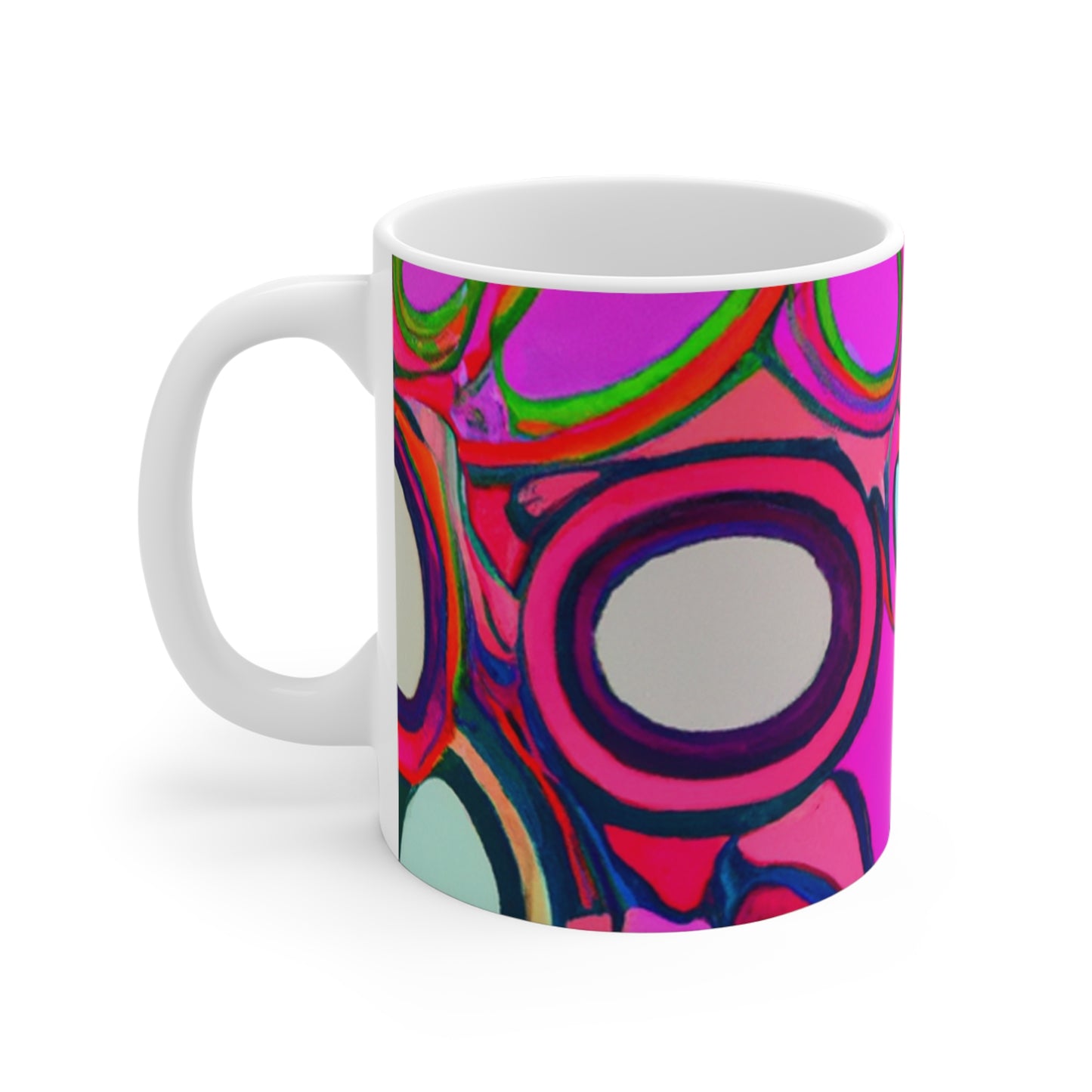 Maxwell's Java - Psychedelic Coffee Cup Mug 11 Ounce