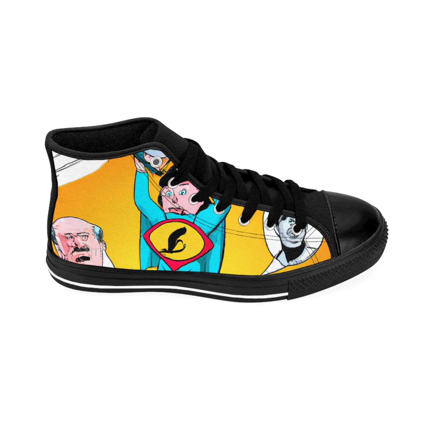 .

Milo the Cobbler - Comic Book Hi Tops