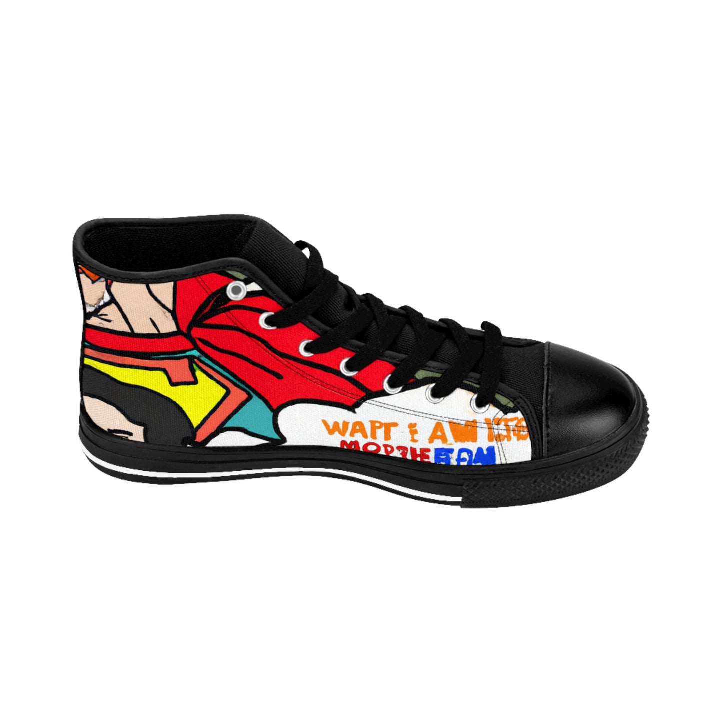 .

Donawin of Leathersole - Comic Book Hi Tops