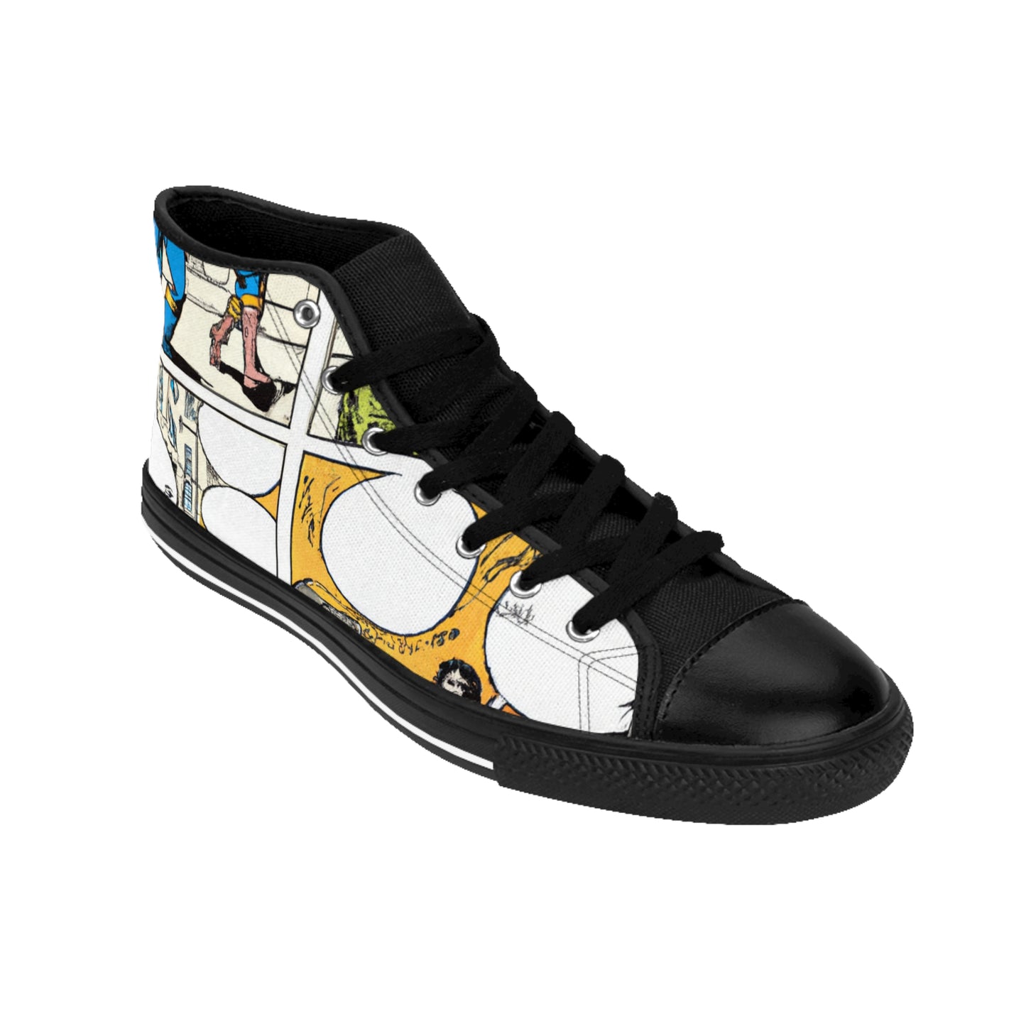 .

Hildebert the Shoemaker - Comic Book Hi Tops