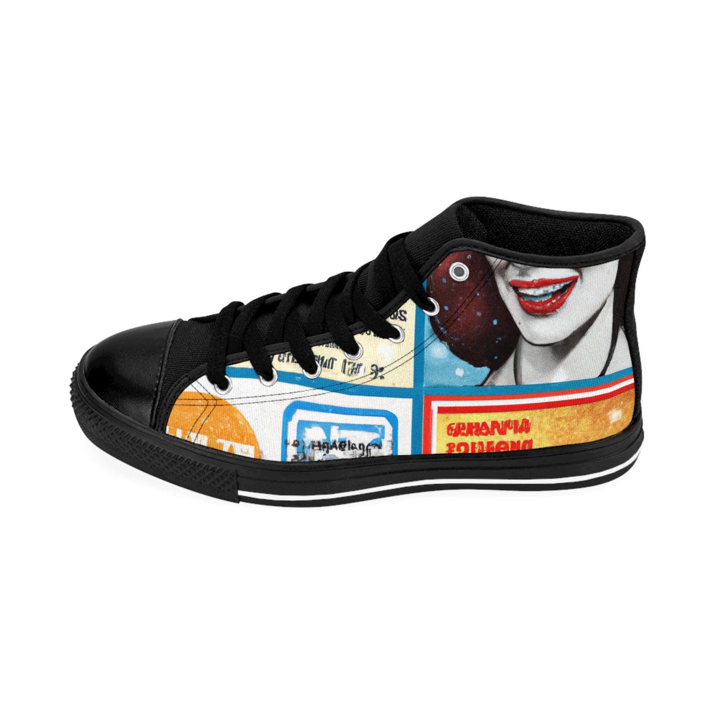 .

Girart Footwear - Comic Book Hi Tops