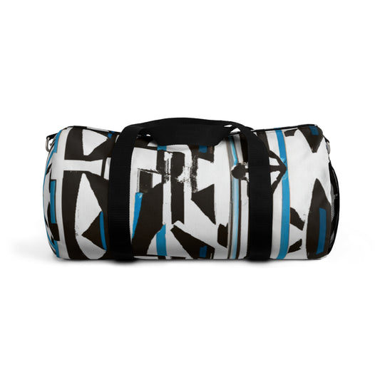 Henrietta Cartwright - Geometric Pattern Duffel Travel Gym Luggage Bag