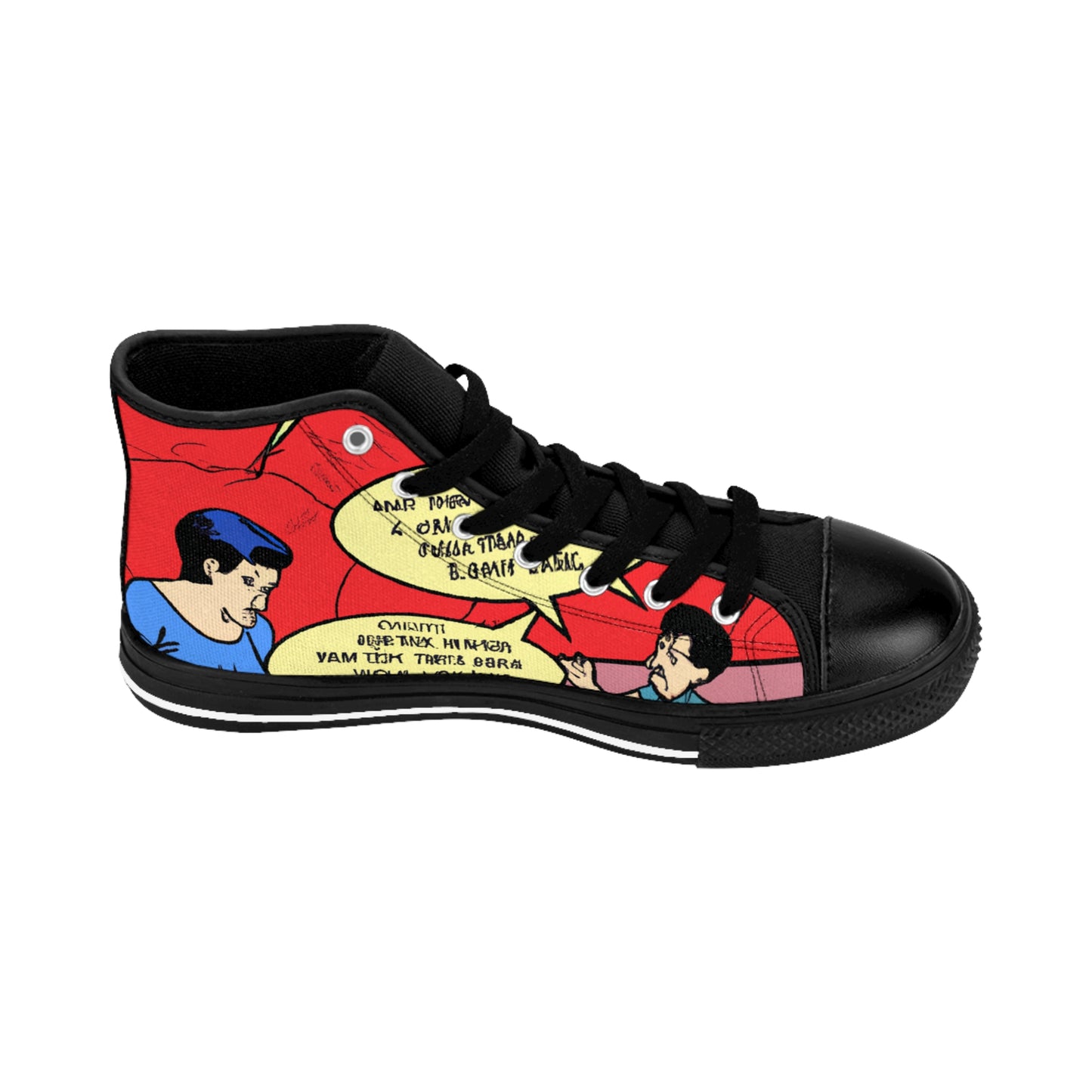 Ishmael da Vinci - Comic Book Hi Tops