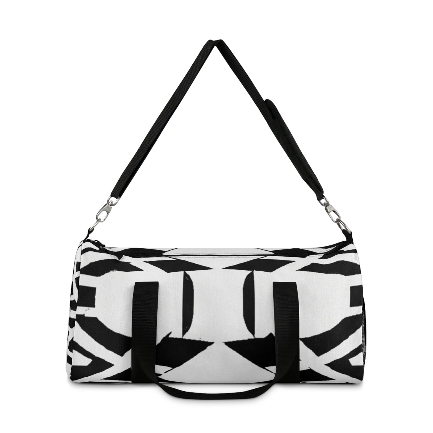 Albertina Mathilde von Braunmüller - Geometric Pattern Duffel Travel Gym Luggage Bag