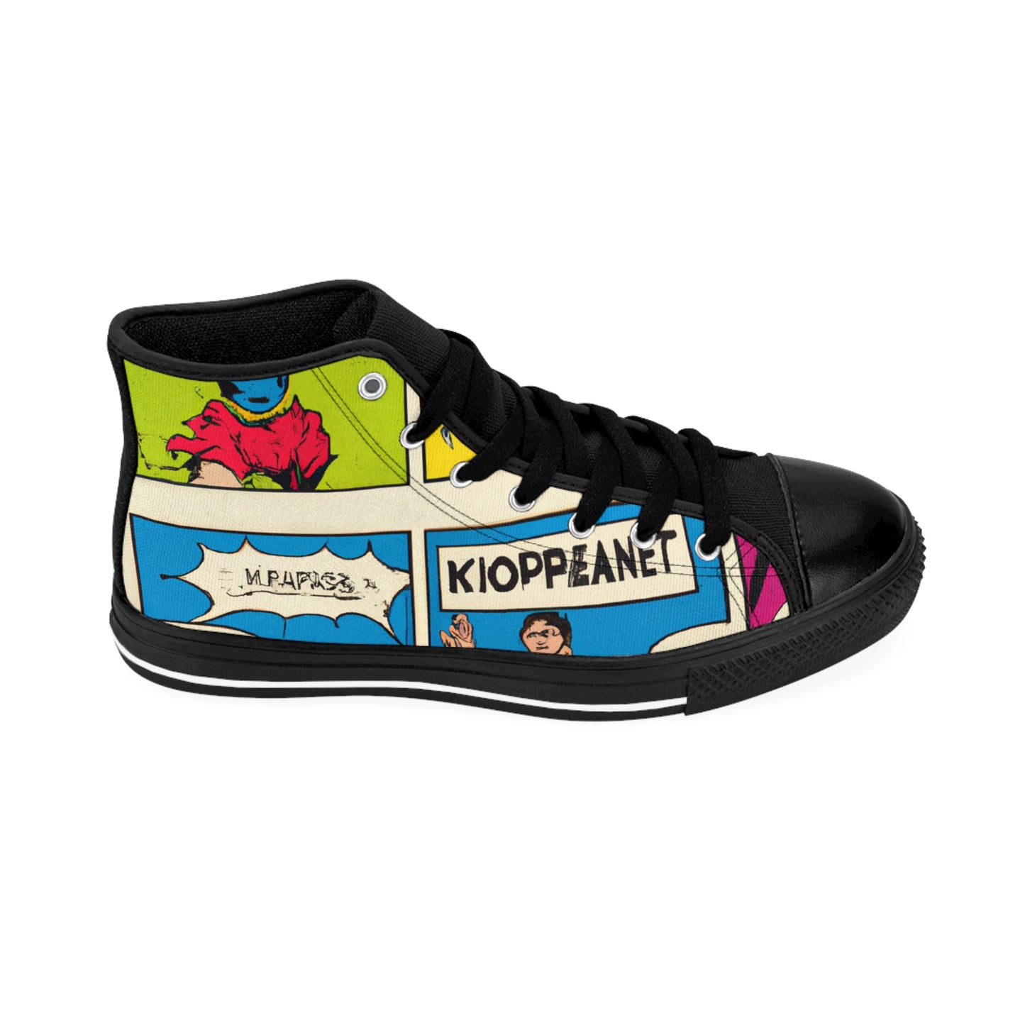 .

Owen de Footwear - Comic Book Hi Tops