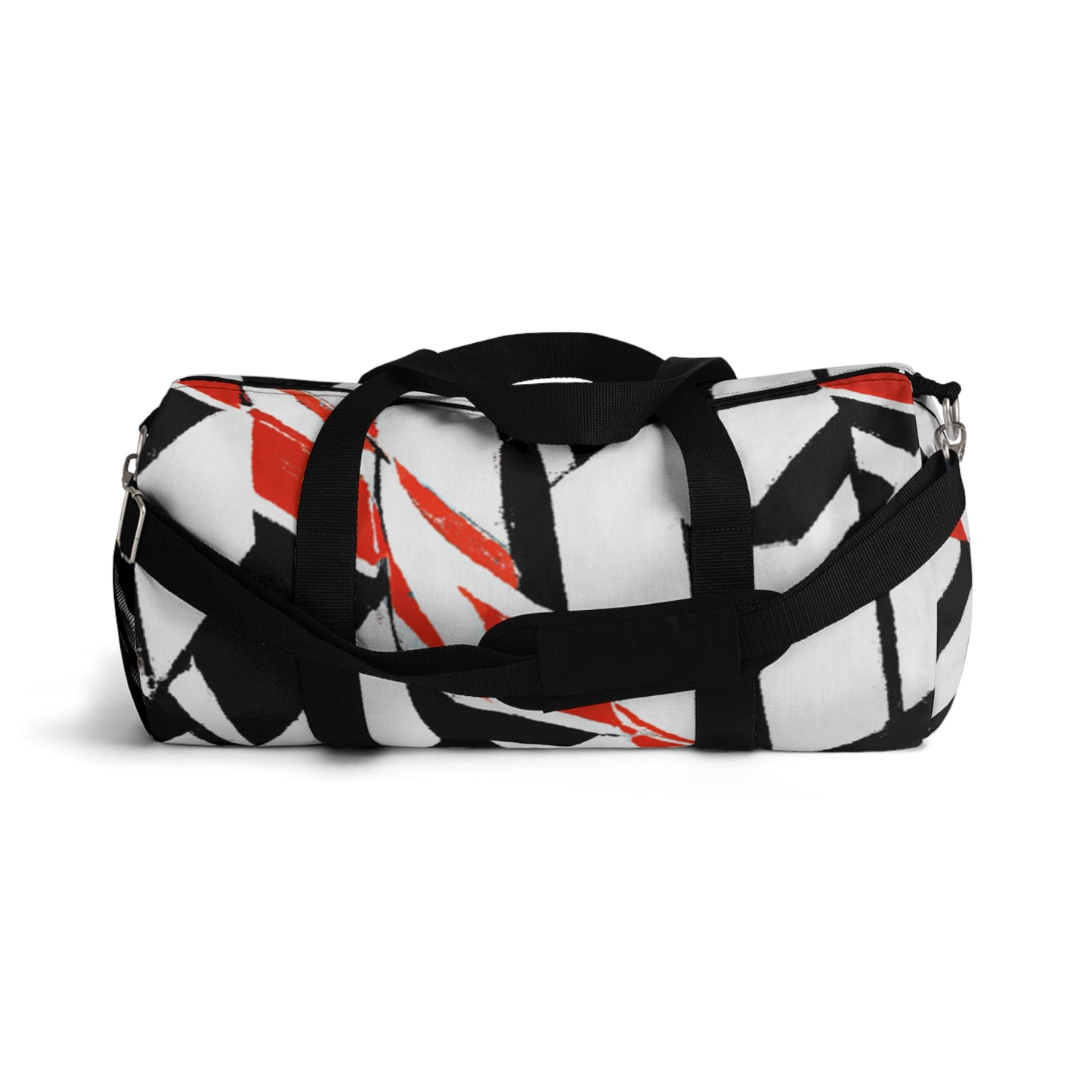 Madeline Townsend - Geometric Pattern Duffel Travel Gym Luggage Bag