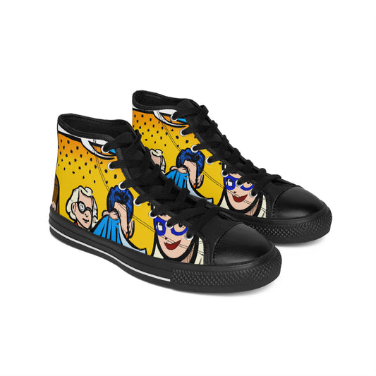 .

Alfreda the Footwear Crafter - Comic Book Hi Tops