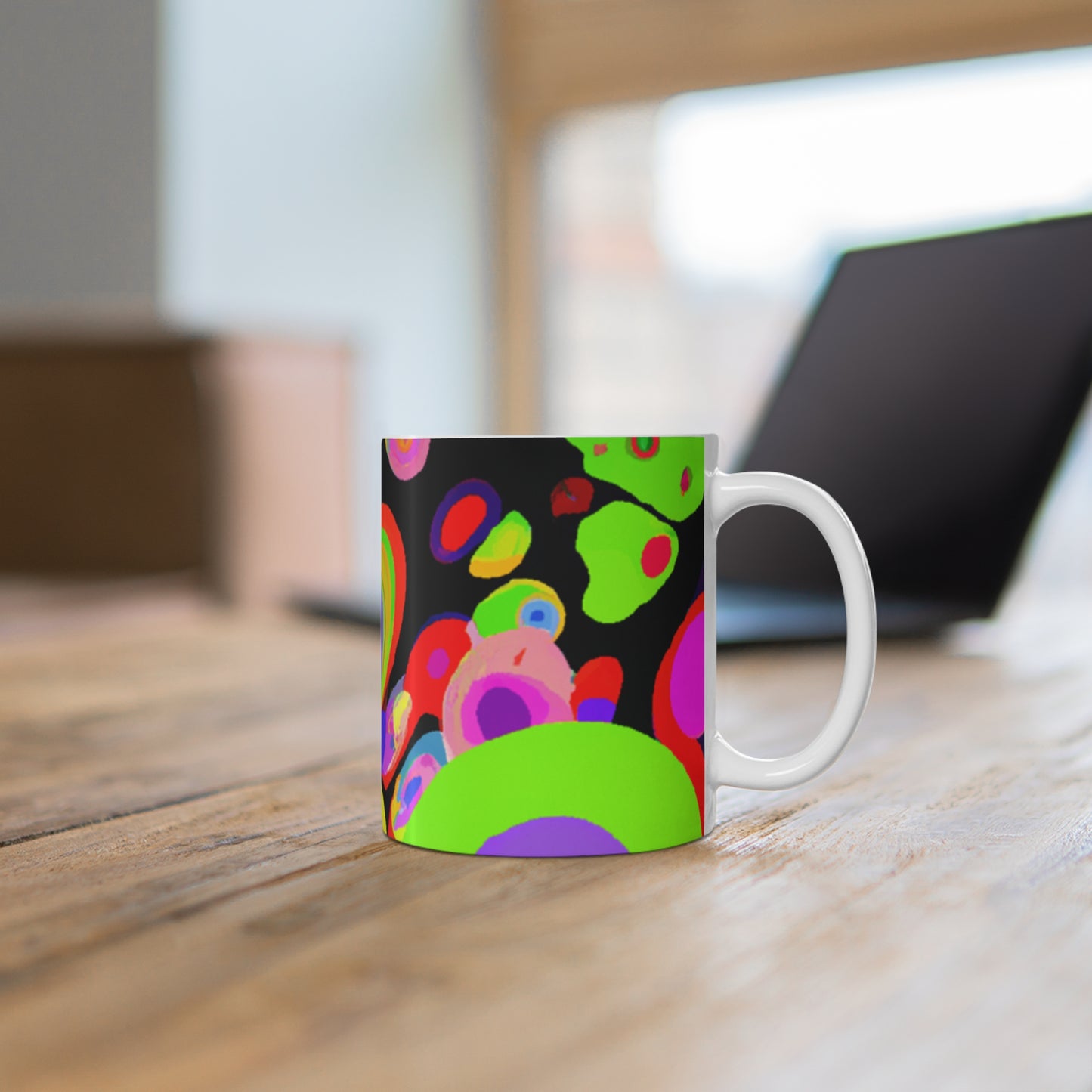 Perry's Perky Potions - Psychedelic Coffee Cup Mug 11 Ounce