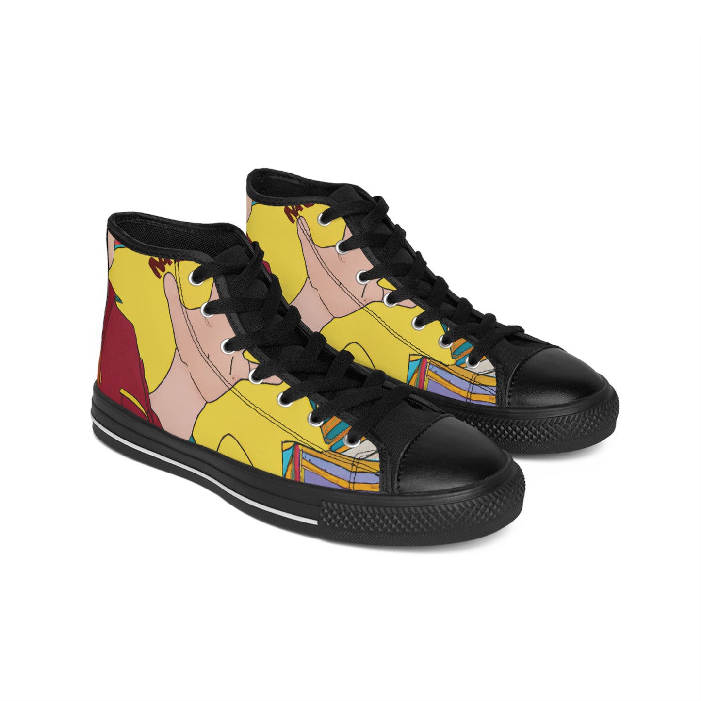 .

Bertrada of Bologna - Comic Book Hi Tops