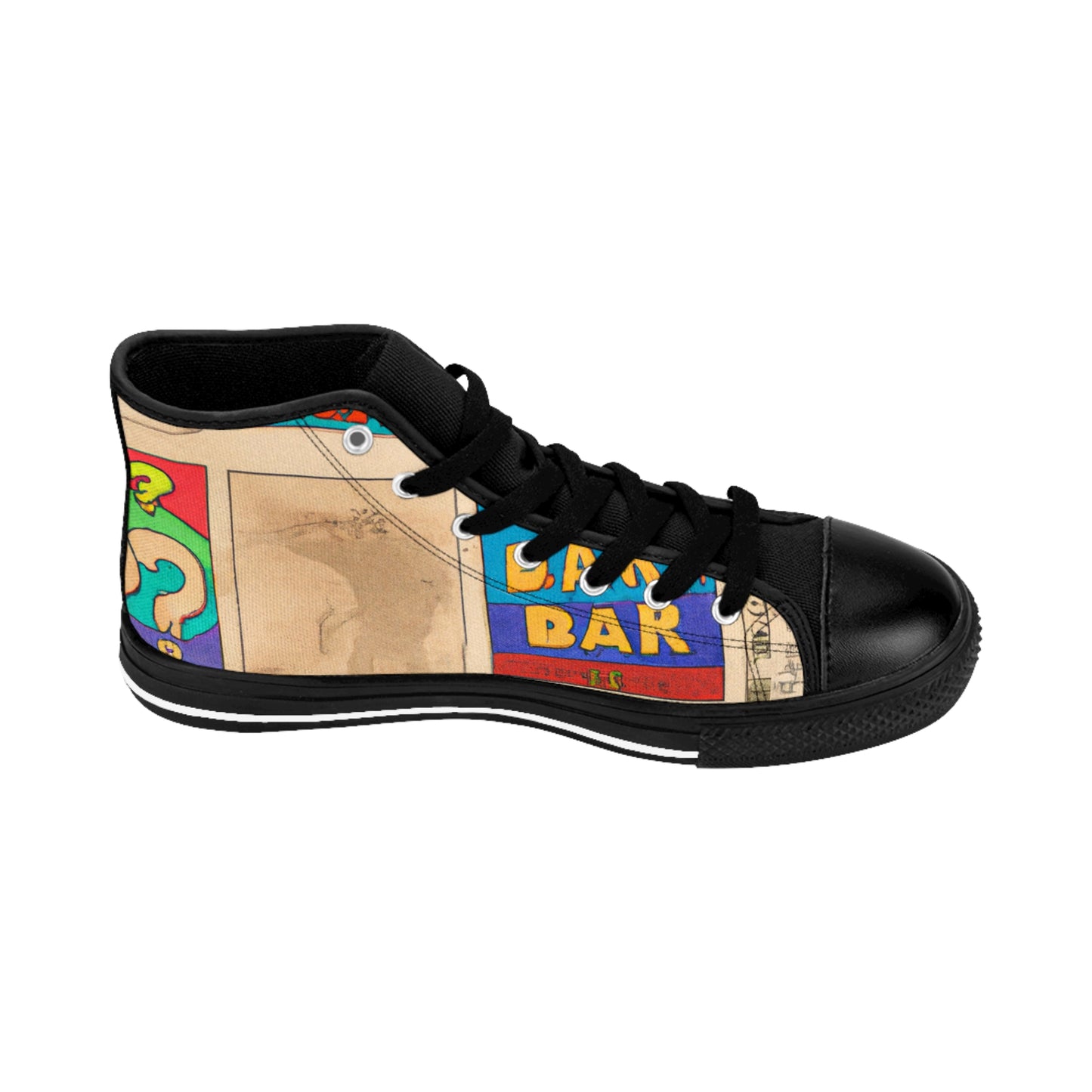 Giles of Groton - Comic Book Hi Tops