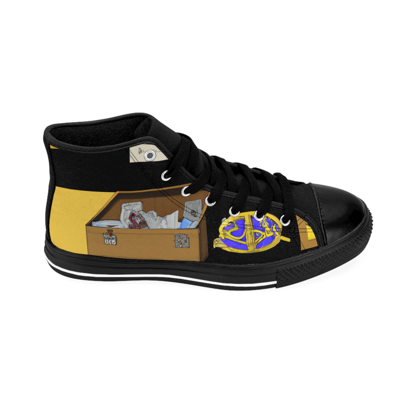 Calvin the Cobbler - Comic Book Hi Tops