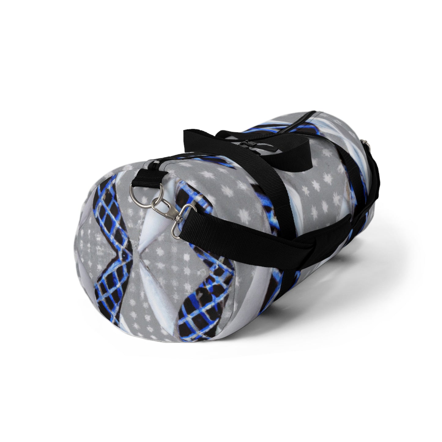 Clara Monetreaux - Geometric Pattern Duffel Travel Gym Luggage Bag