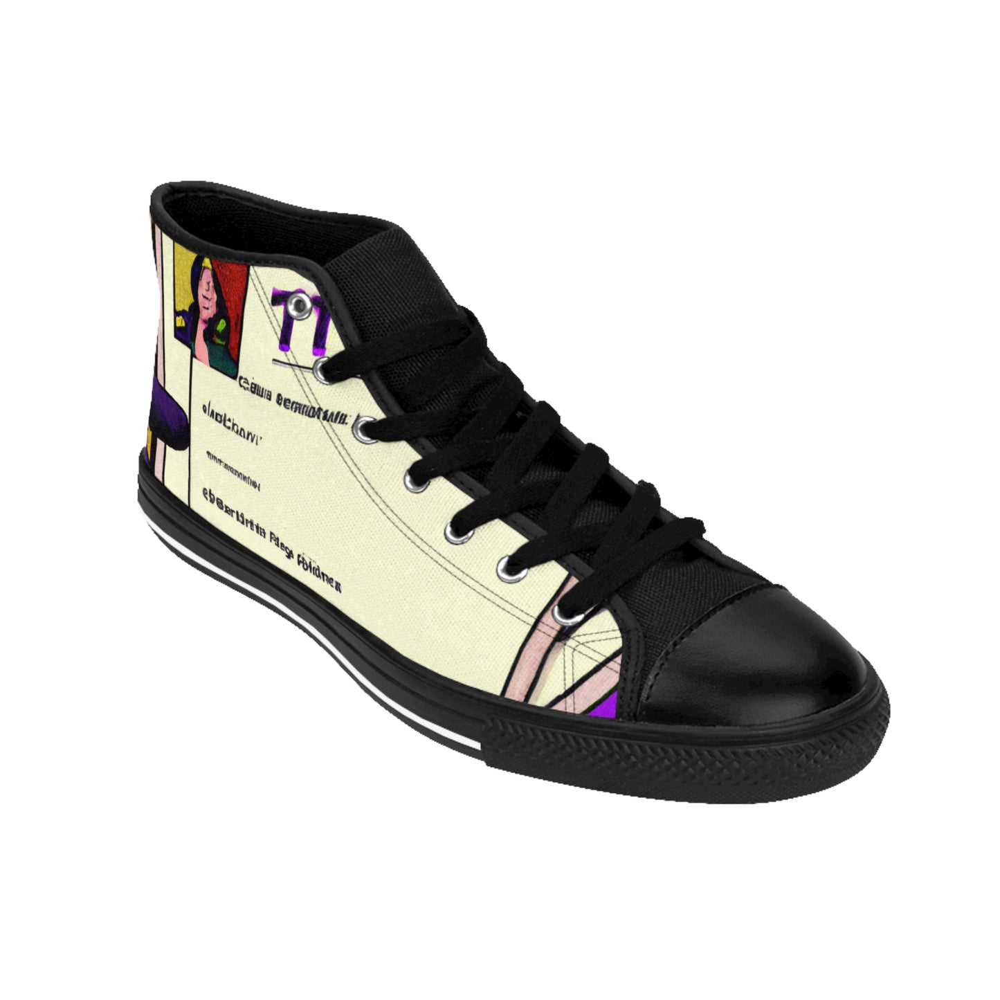 Aldous Footweaver - Comic Book Hi Tops