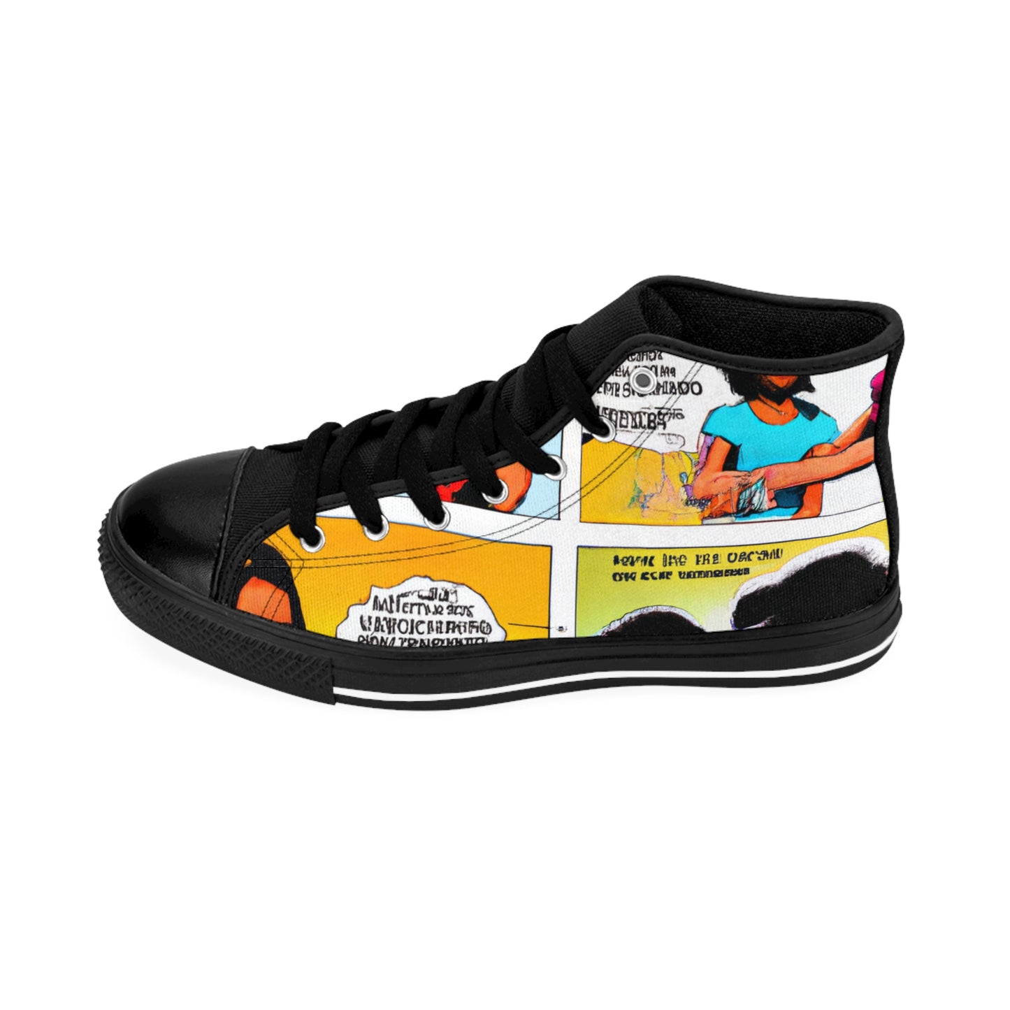 Viorele of Paris - Comic Book Hi Tops