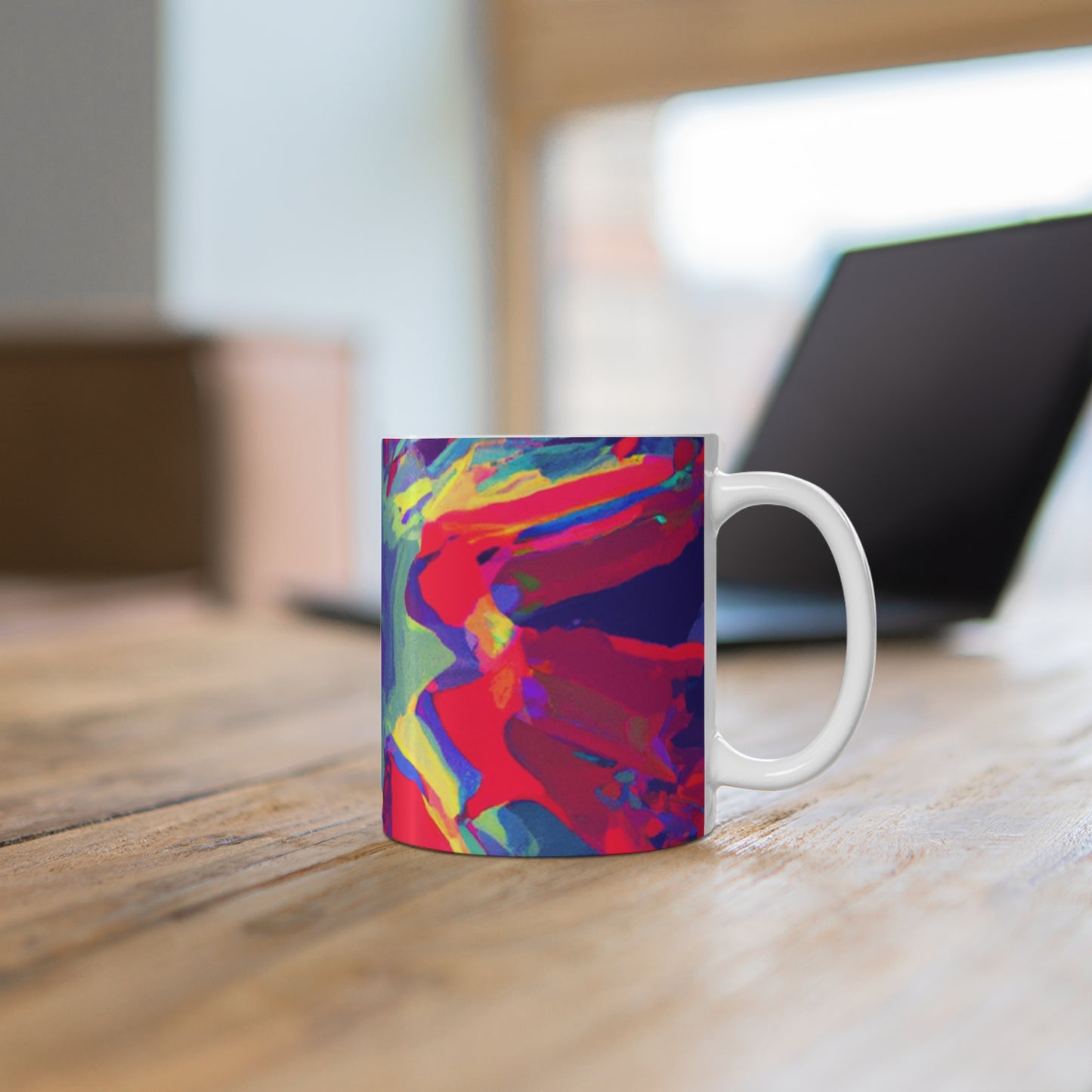 Java Joe's - Psychedelic Coffee Cup Mug 11 Ounce