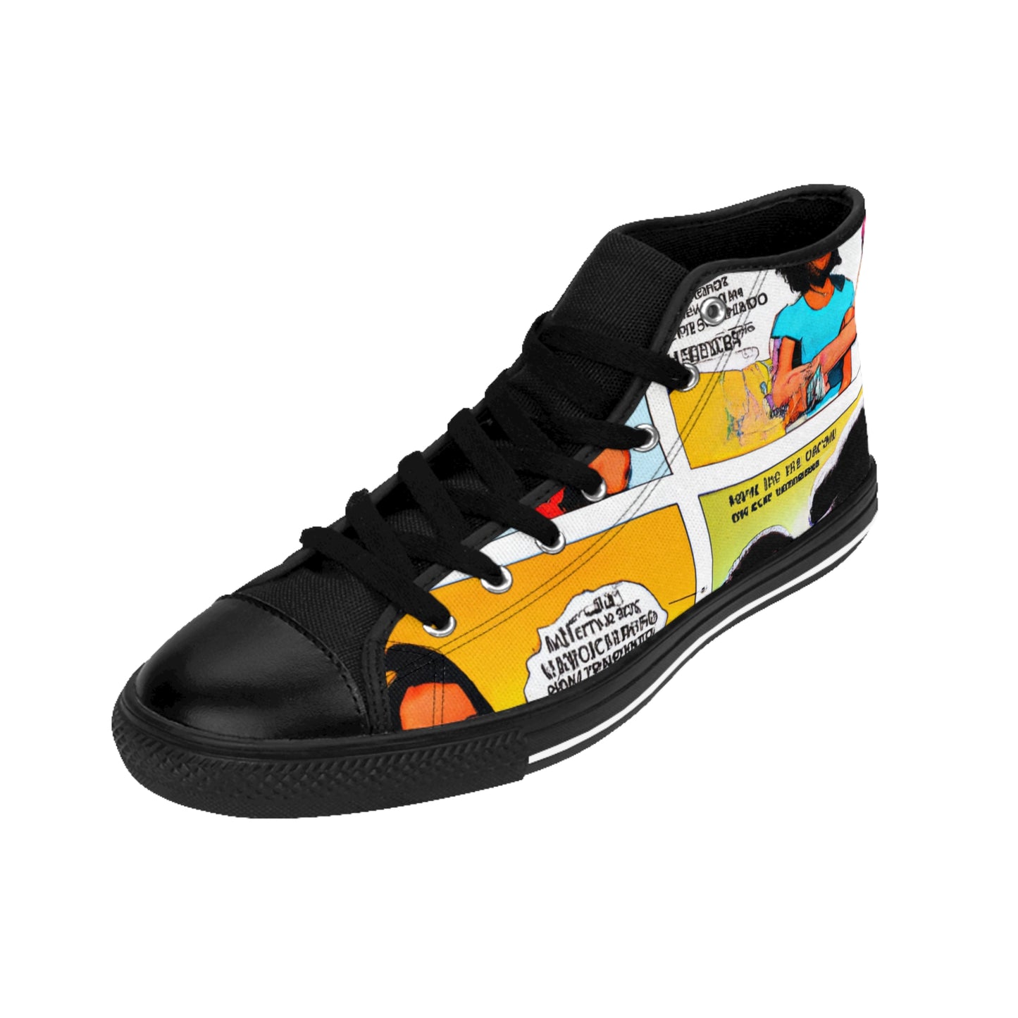 Viorele of Paris - Comic Book Hi Tops