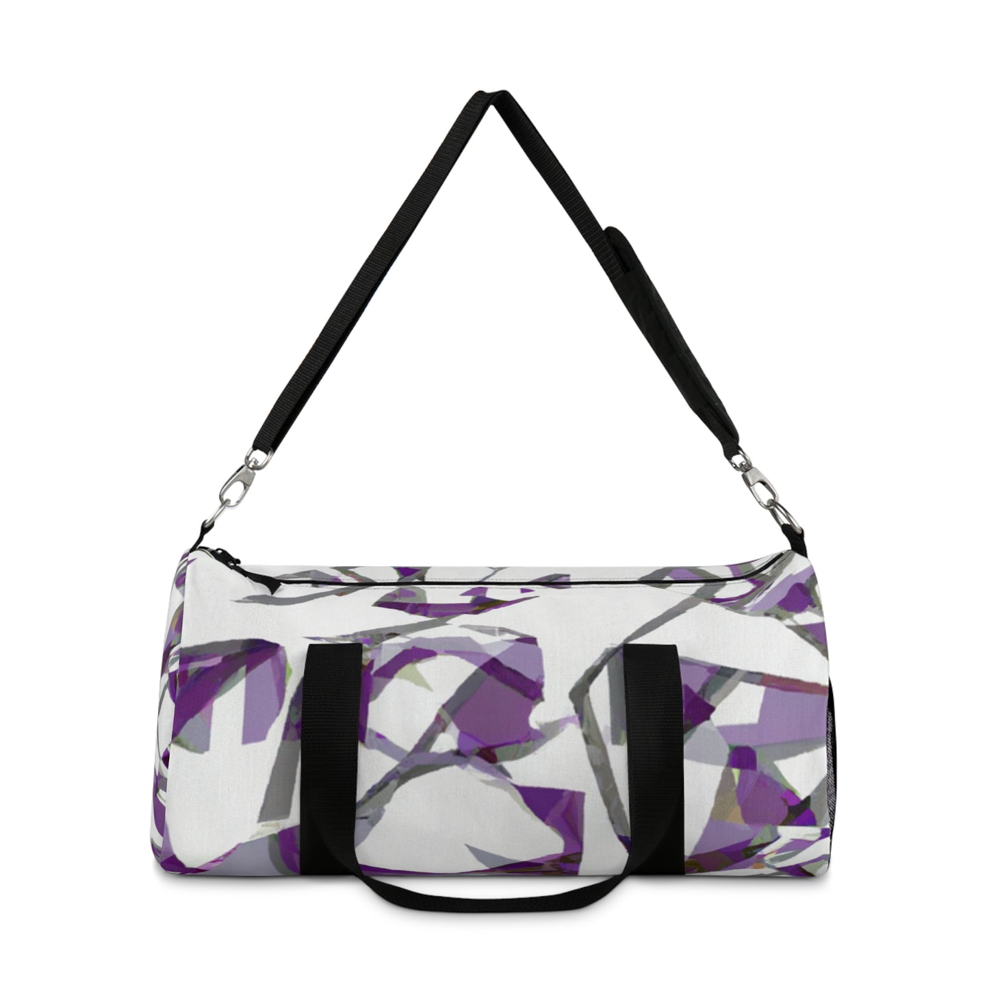 Gloria Hamilton-Crawford - Geometric Pattern Duffel Travel Gym Luggage Bag