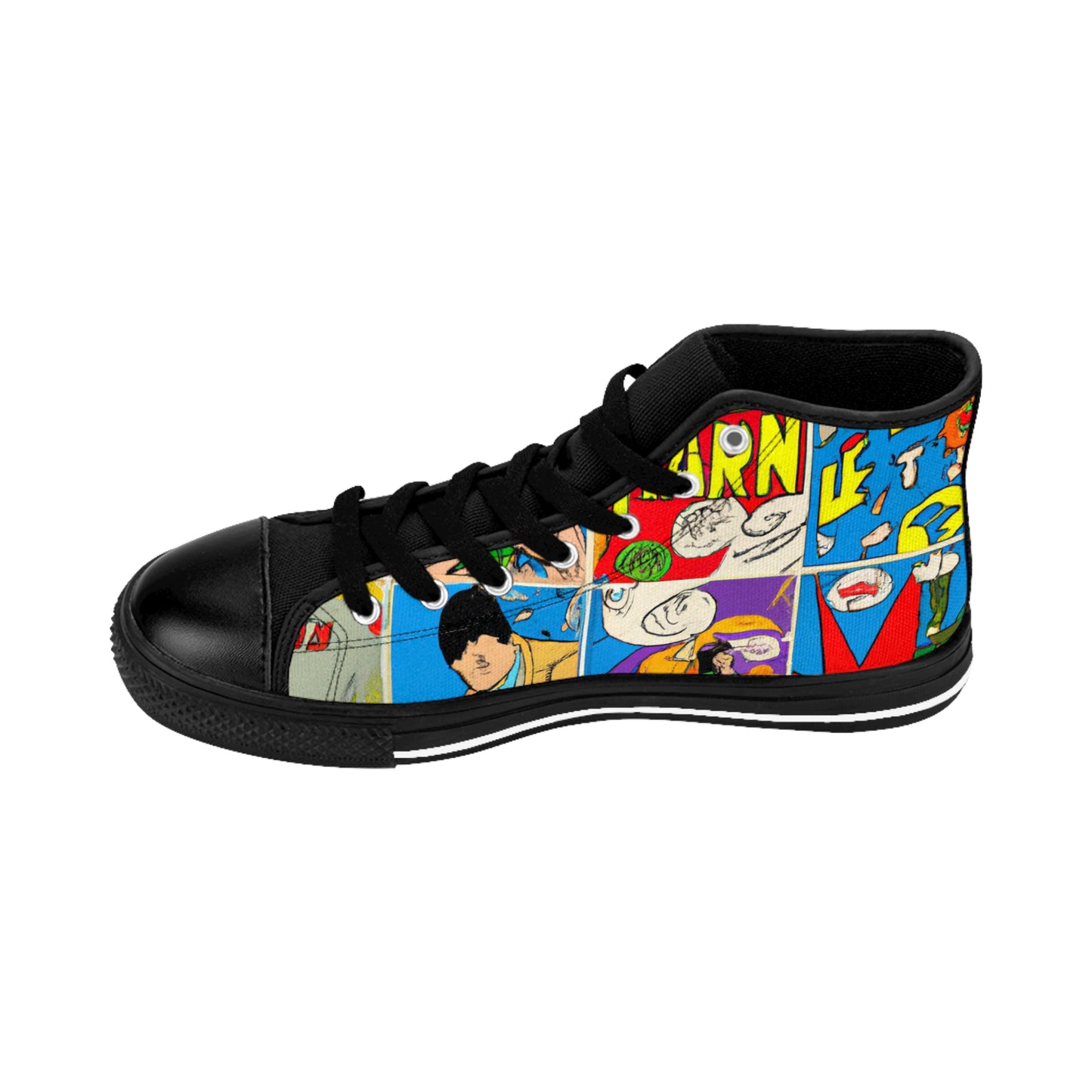 .

Connor Fitzroy - Comic Book Hi Tops