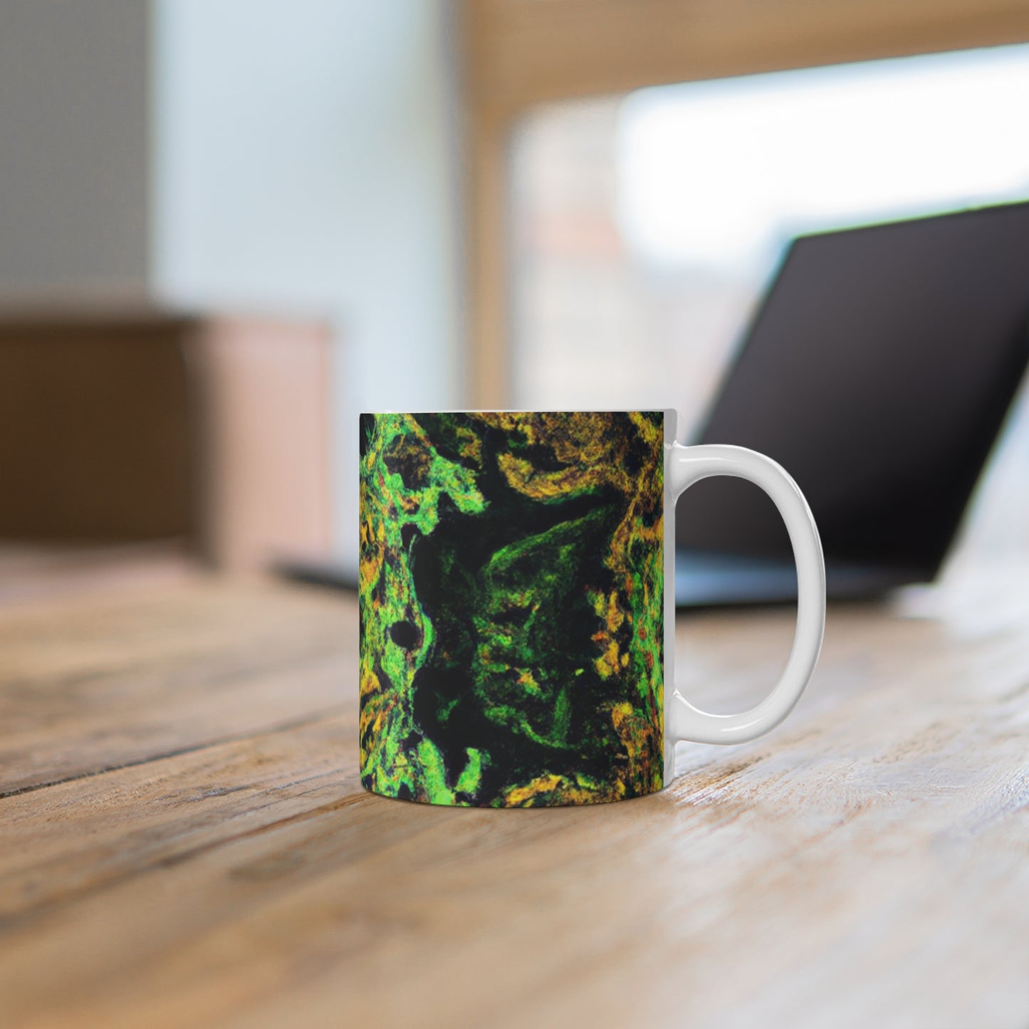 Joey's Java - Psychedelic Coffee Cup Mug 11 Ounce