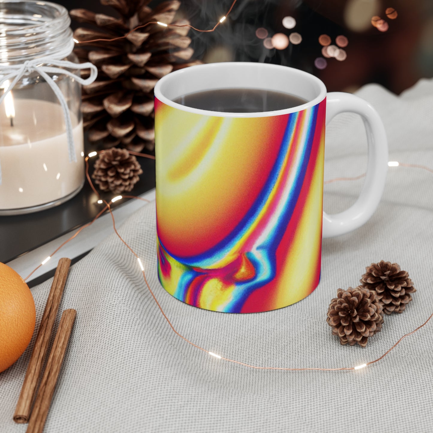 Jodie’s Java - Psychedelic Coffee Cup Mug 11 Ounce