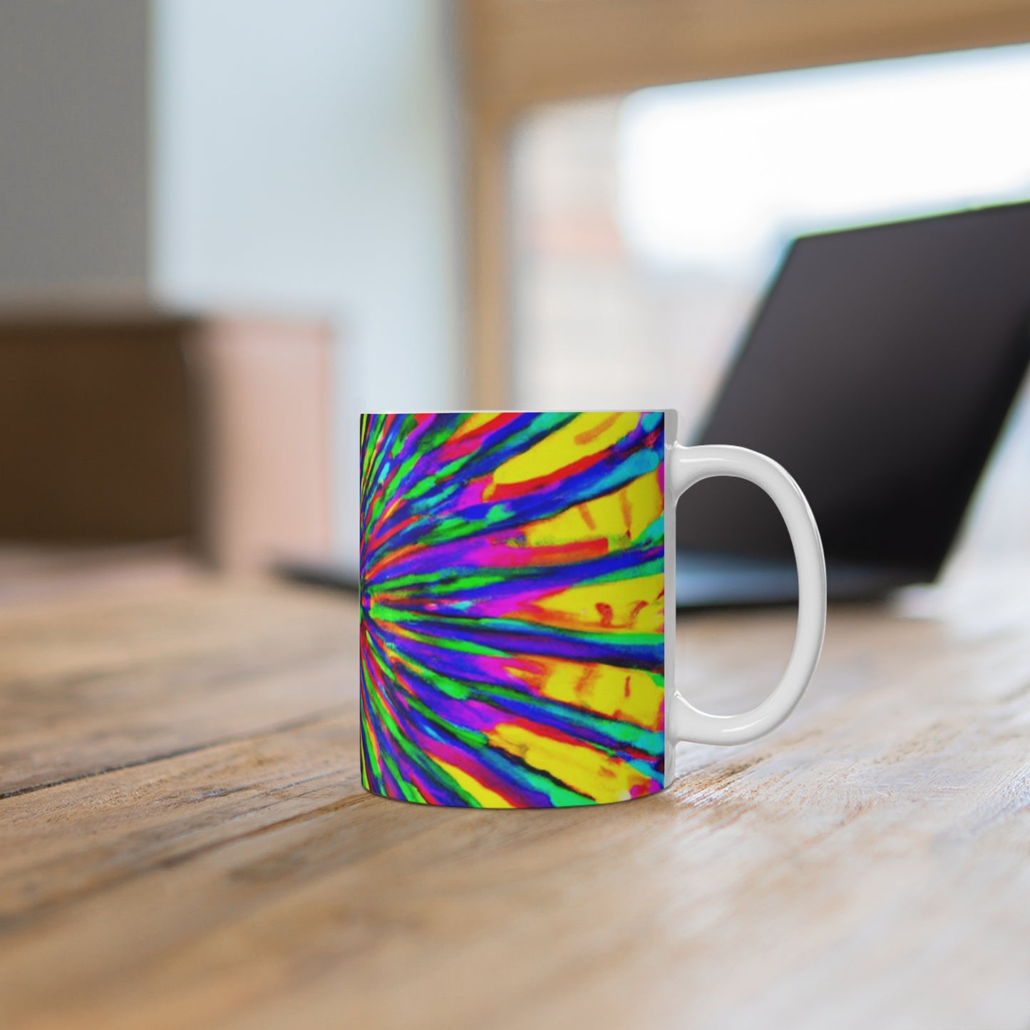 Dulcie's Java - Psychedelic Coffee Cup Mug 11 Ounce