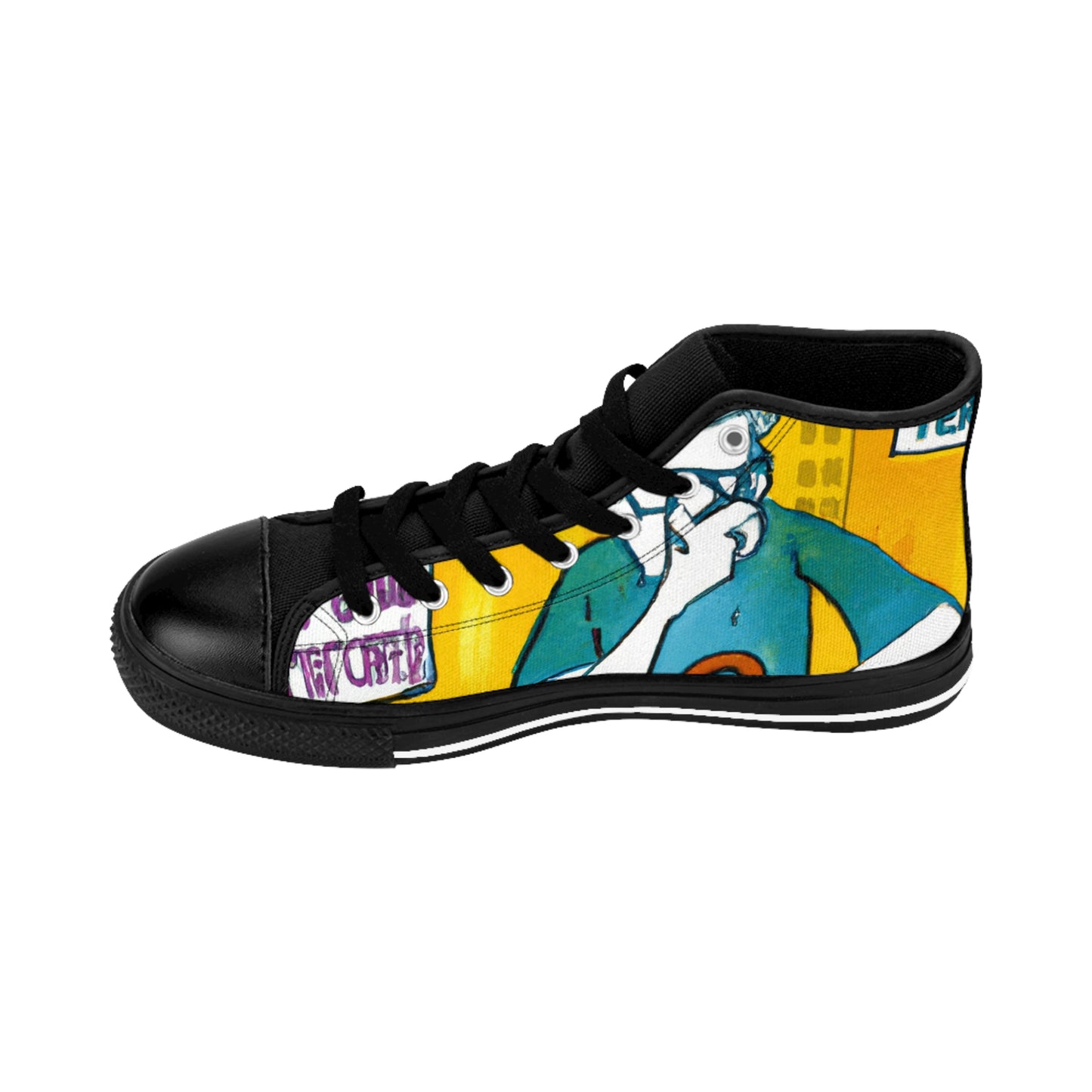 Gisleo da Firenze - Comic Book Hi Tops