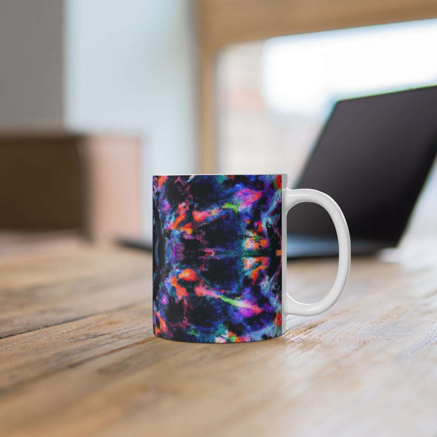 Percy Brewster's Finest Blend - Psychedelic Coffee Cup Mug 11 Ounce