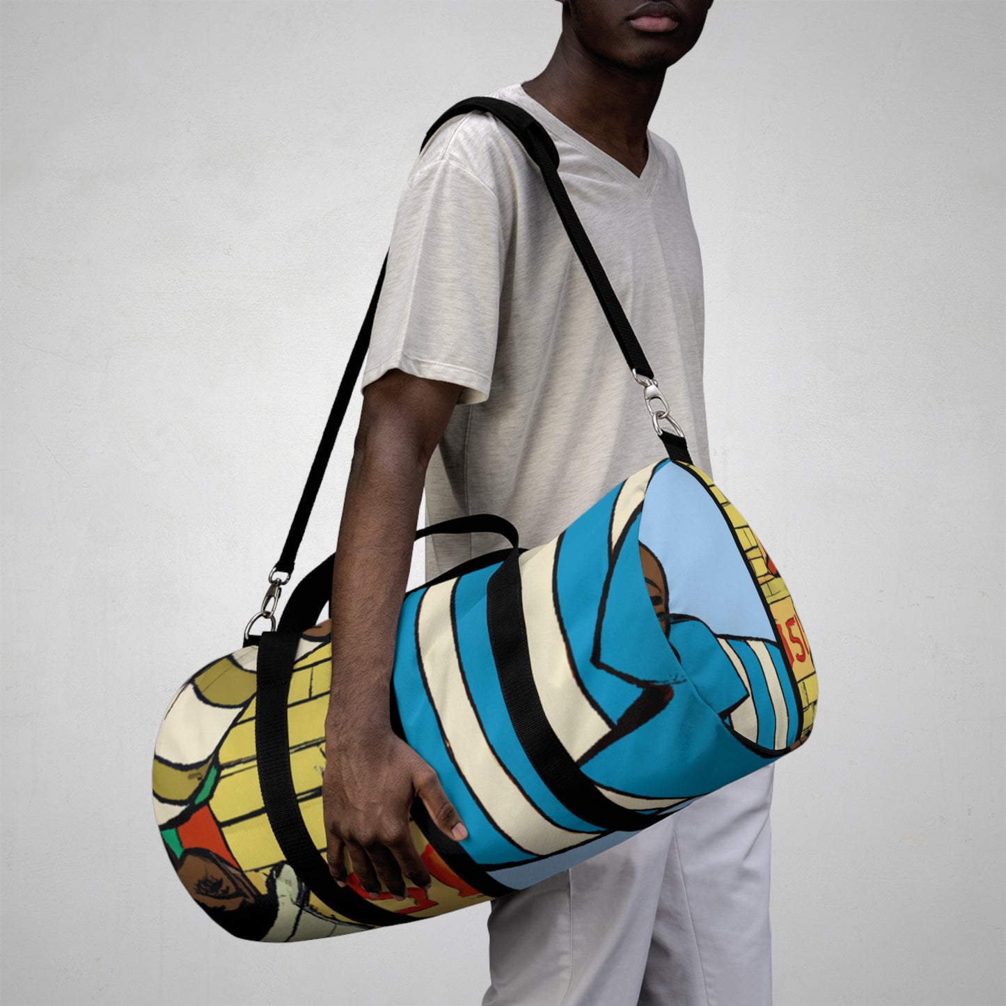 Eugenia Bonvoisin - Comic Book Duffel Bag