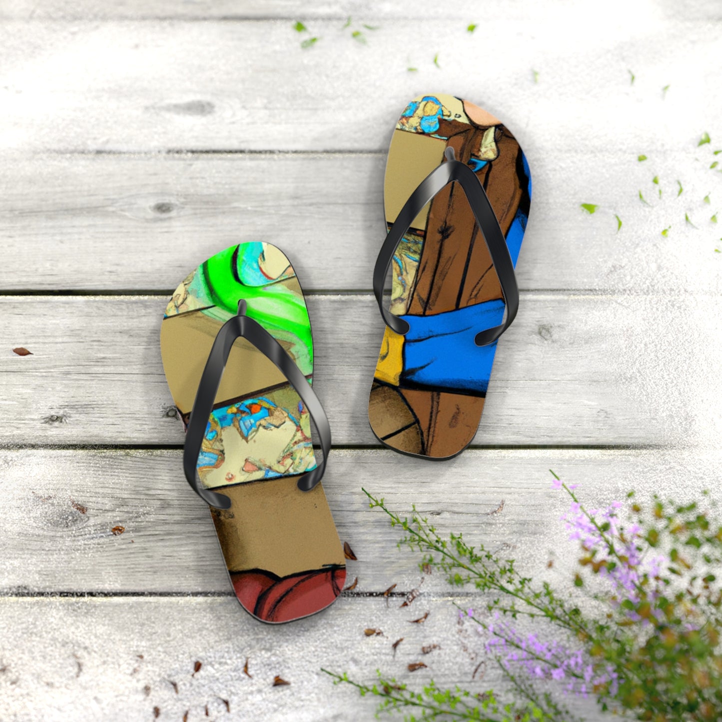 Skylord Supreme - Comics Collector Flip Flop Beach Sandals