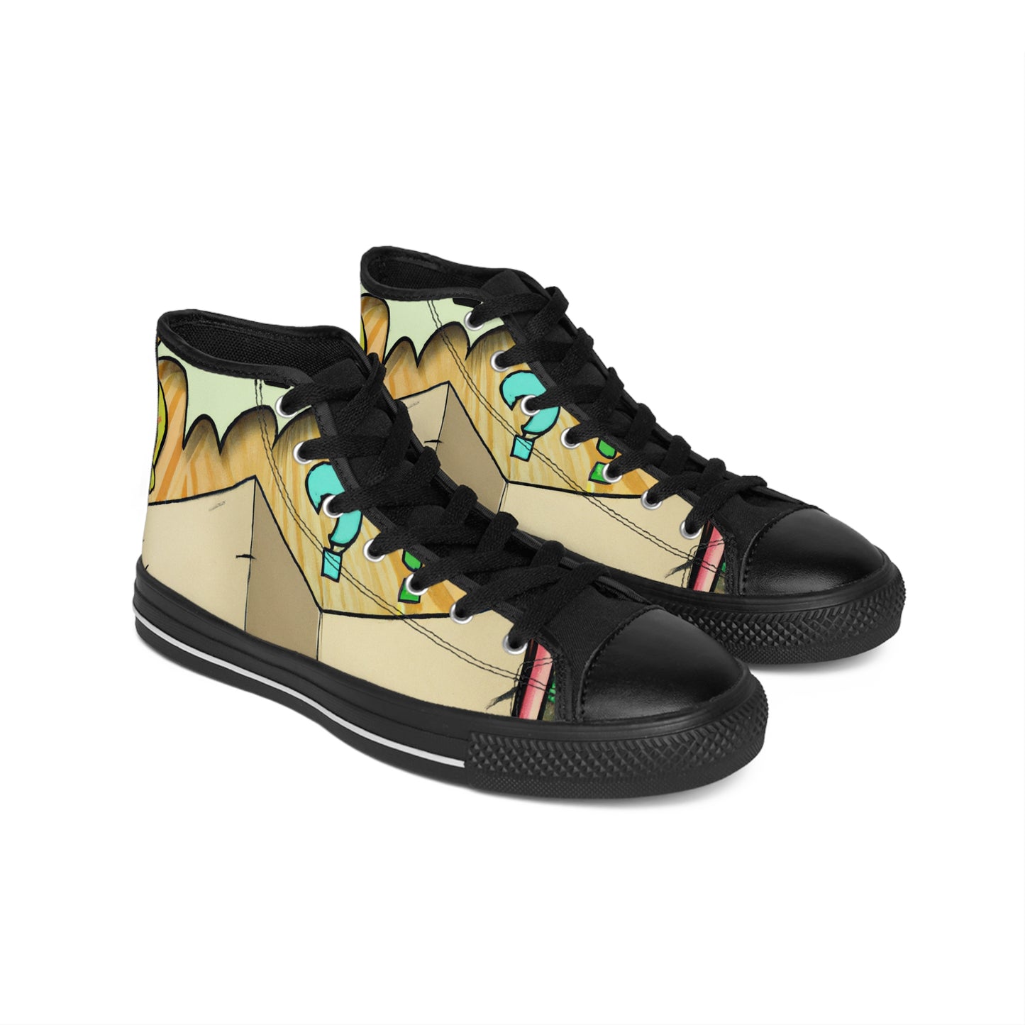 Vivilicious the ShoeMaker - Comic Book Hi Tops