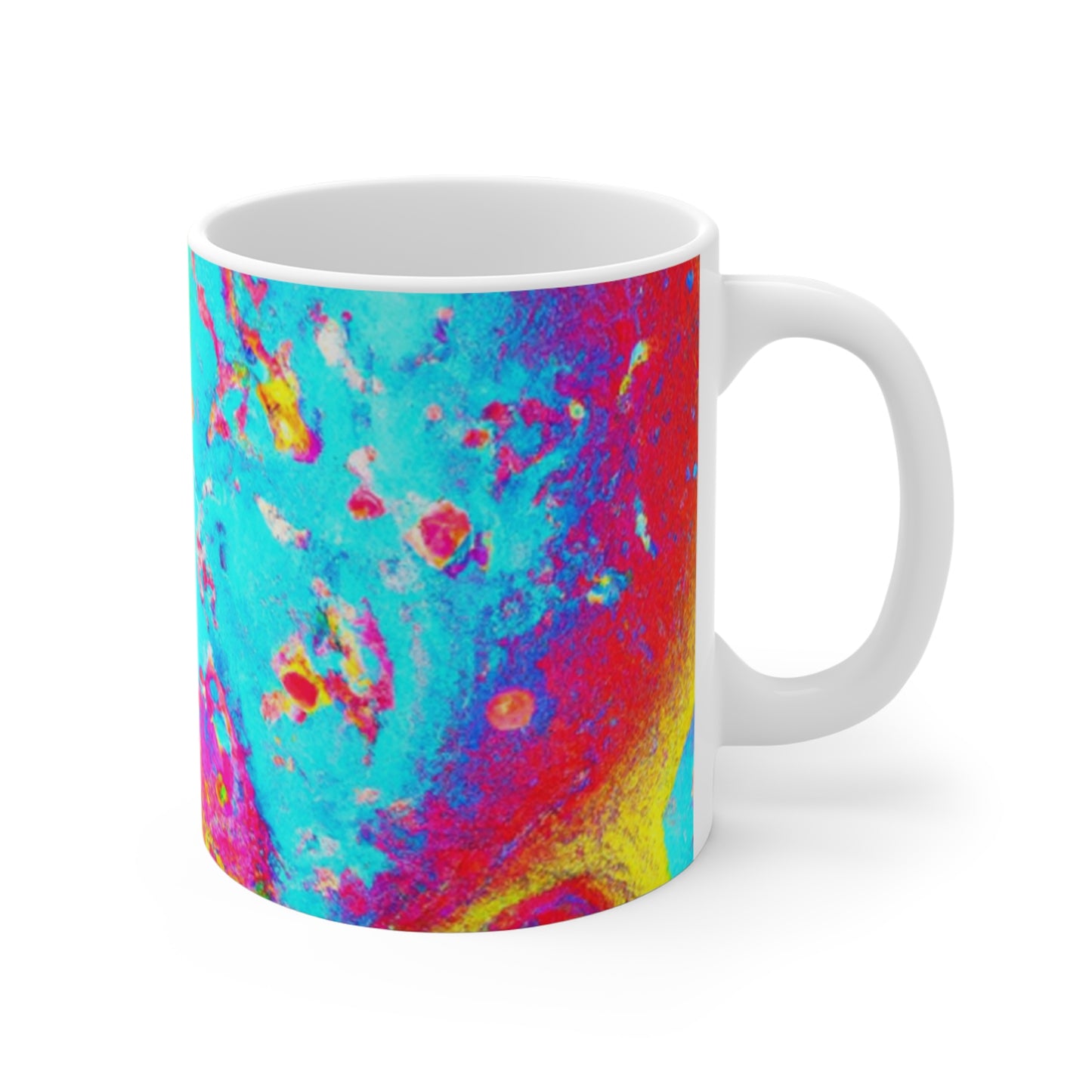 Jack's Java - Psychedelic Coffee Cup Mug 11 Ounce