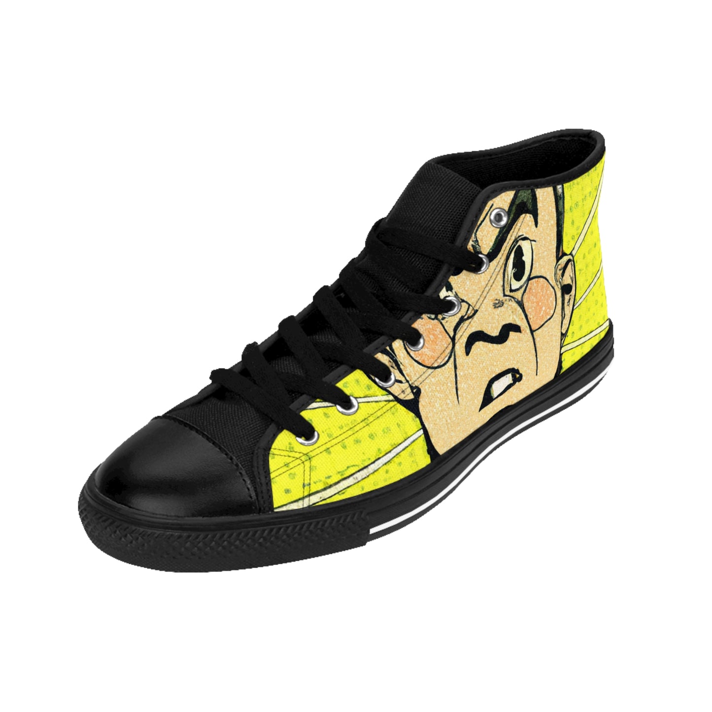 Silas the Shoemaker - Comic Book Hi Tops