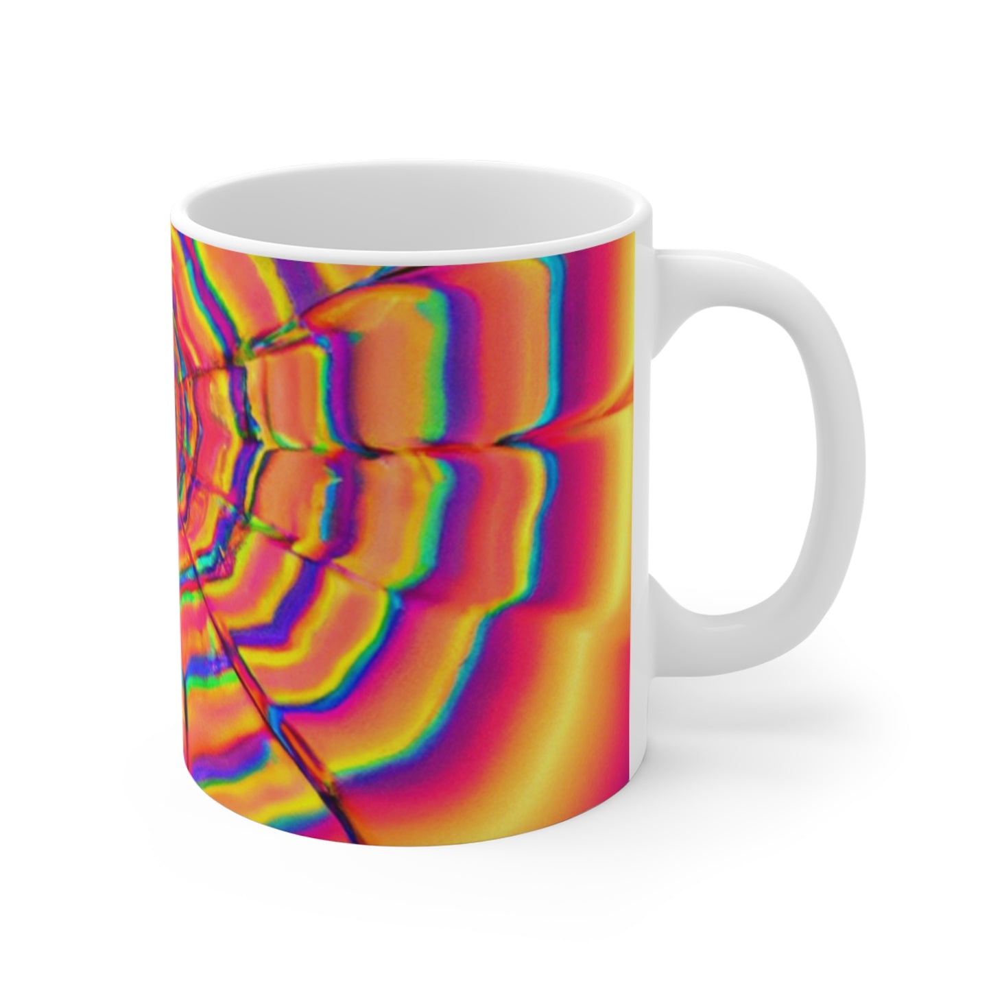 Java Joe's - Psychedelic Coffee Cup Mug 11 Ounce