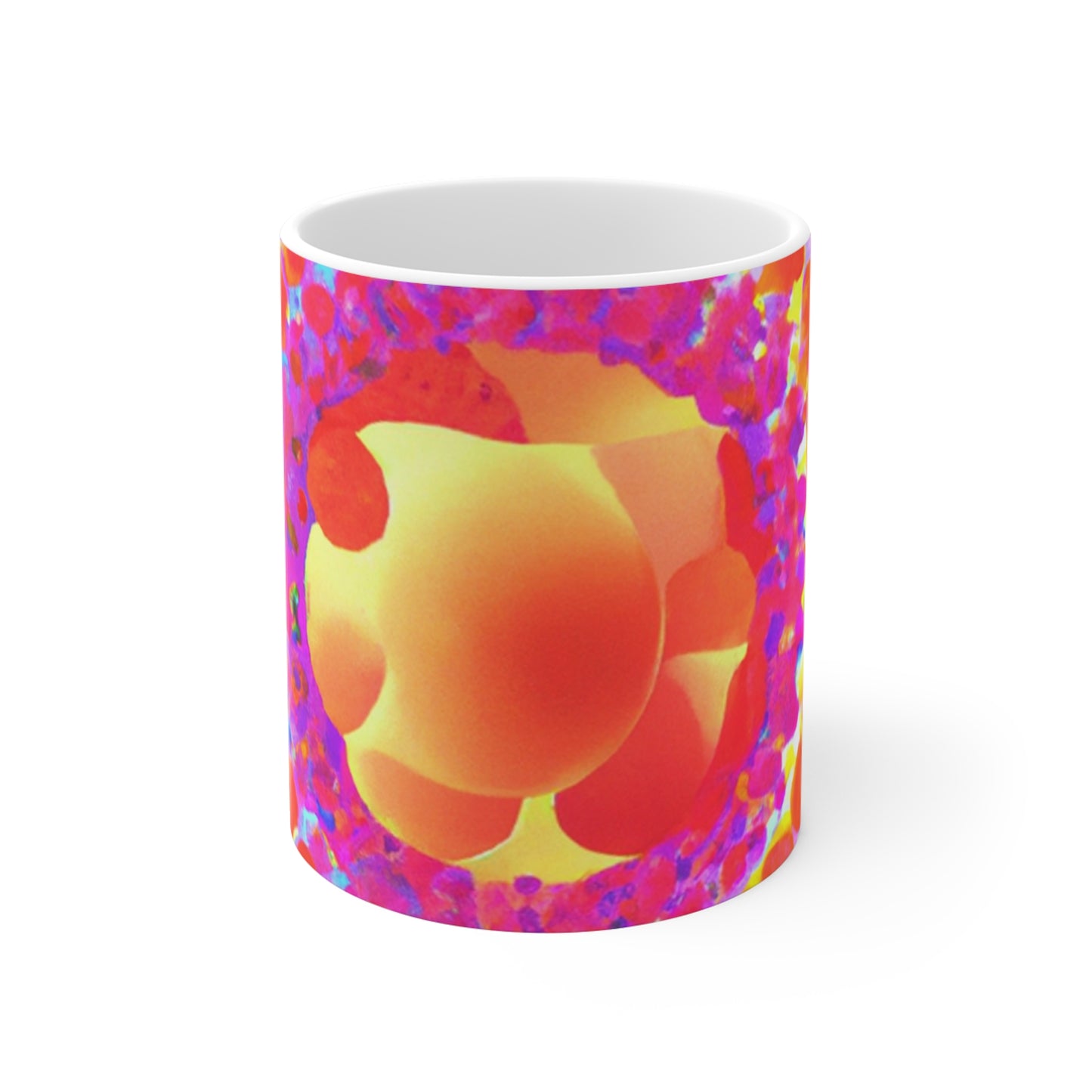 Aldo's Roastcraft Company - Psychedelic Coffee Cup Mug 11 Ounce