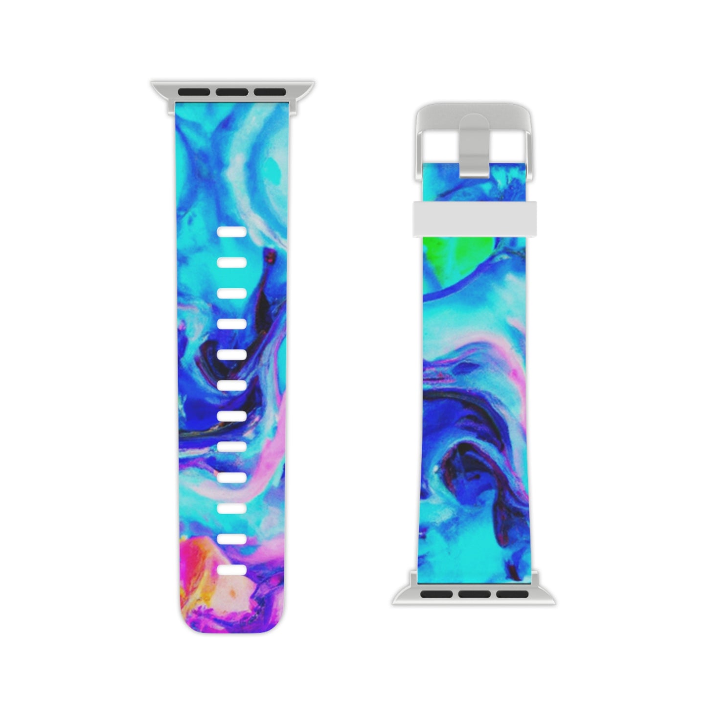 Olivia Rutherford - Trippy Hippy Boho Psychedelic Apple Wrist Watch Band