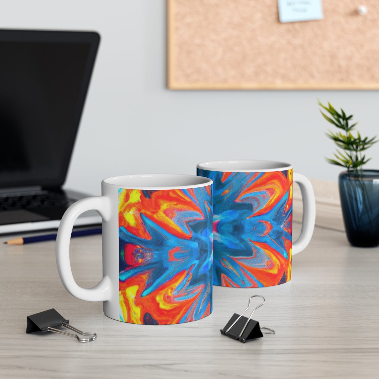 Cletus Coffee - Psychedelic Coffee Cup Mug 11 Ounce