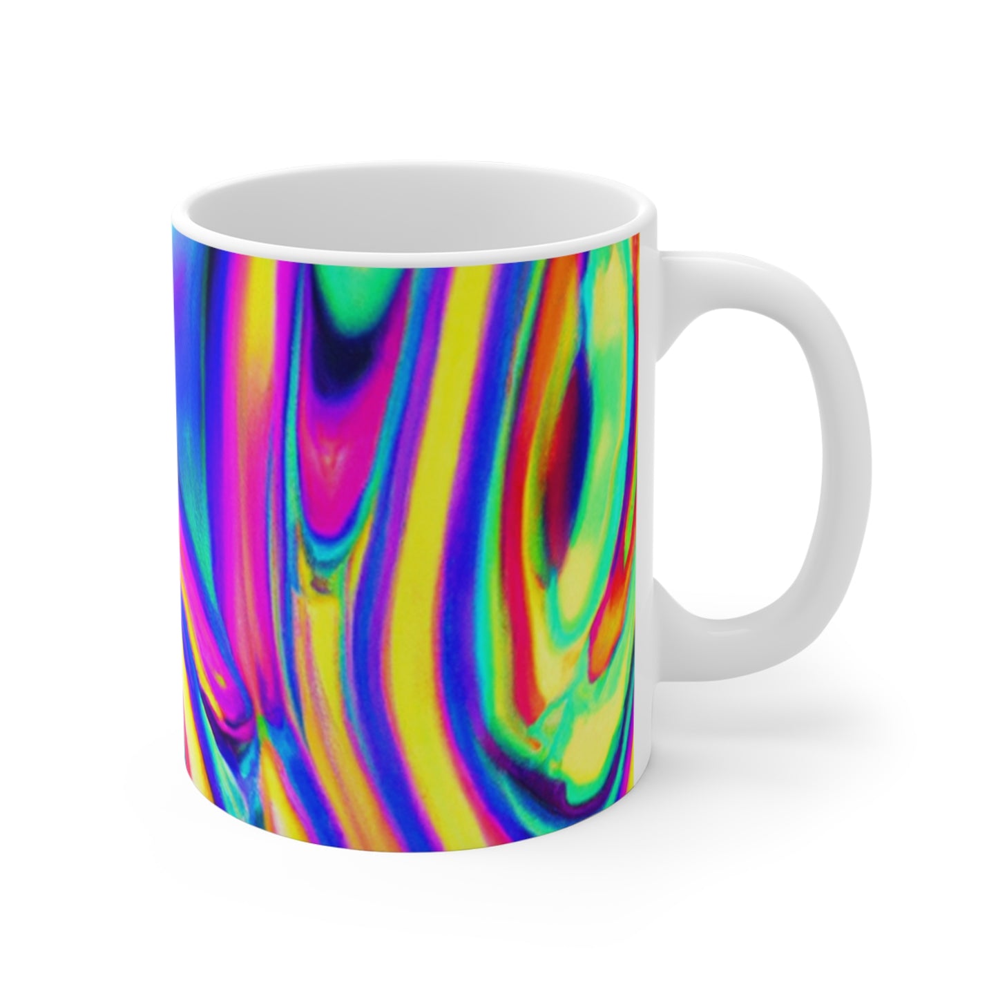 Java-Jotz Coffee Company - Psychedelic Coffee Cup Mug 11 Ounce