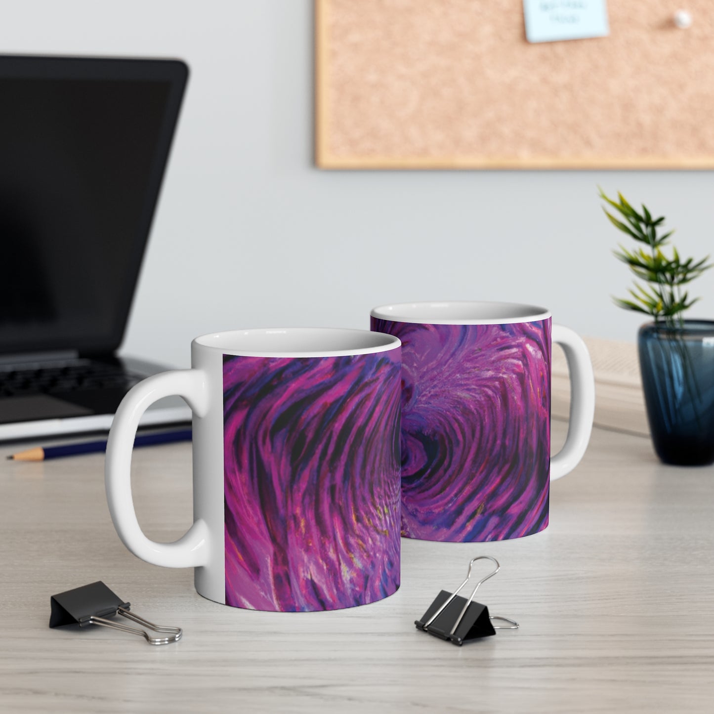 Gloria's Grounds - Psychedelic Coffee Cup Mug 11 Ounce