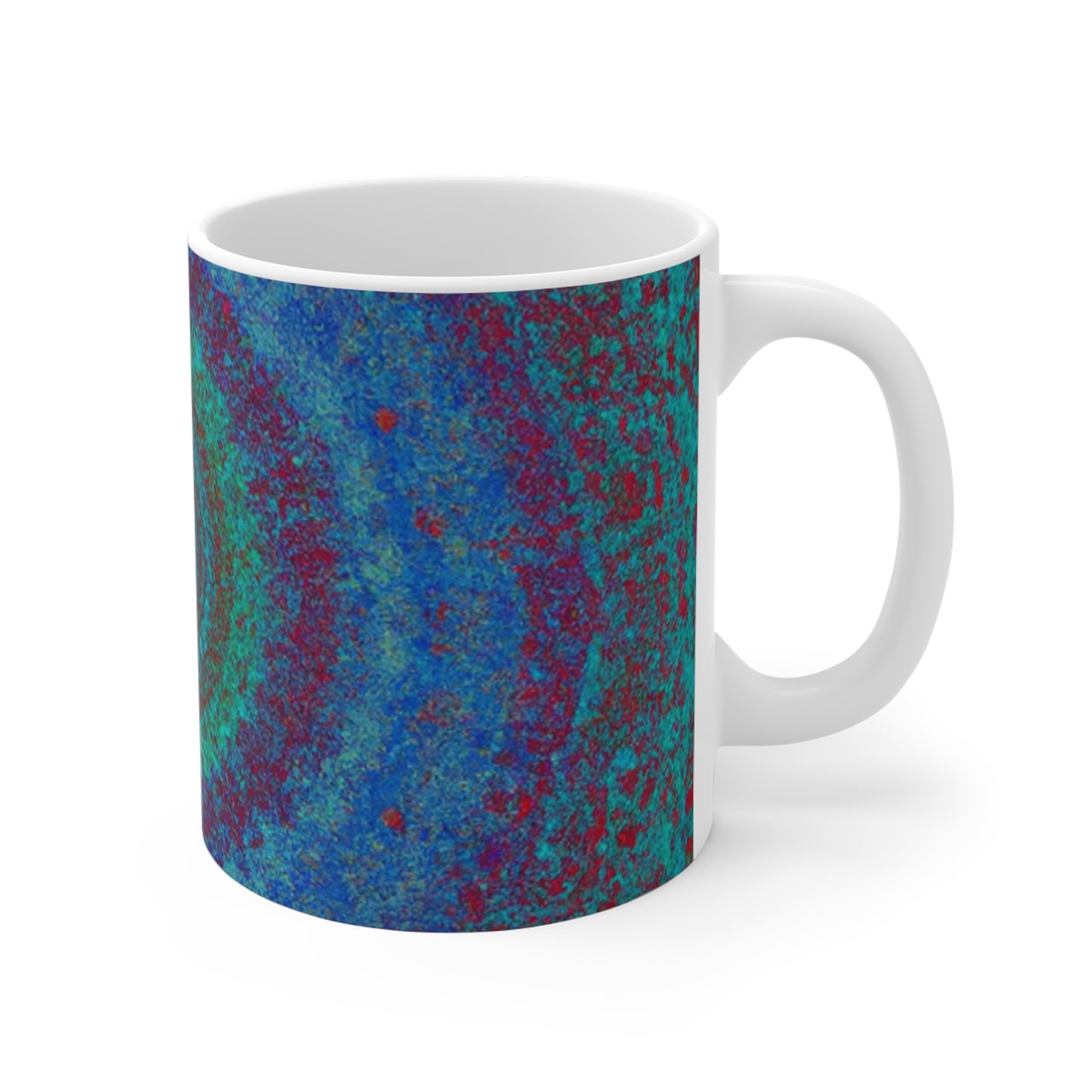 Dottie's Coffee - Psychedelic Coffee Cup Mug 11 Ounce