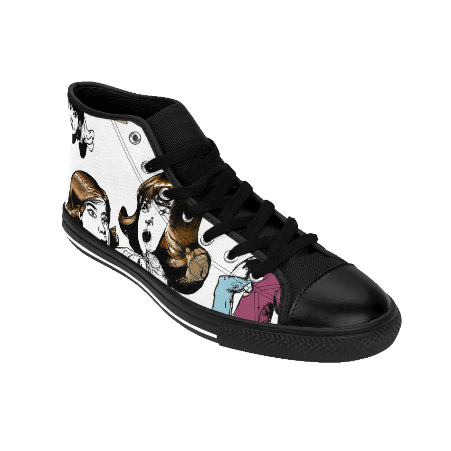 .

Gideon Bootsmith - Comic Book Hi Tops