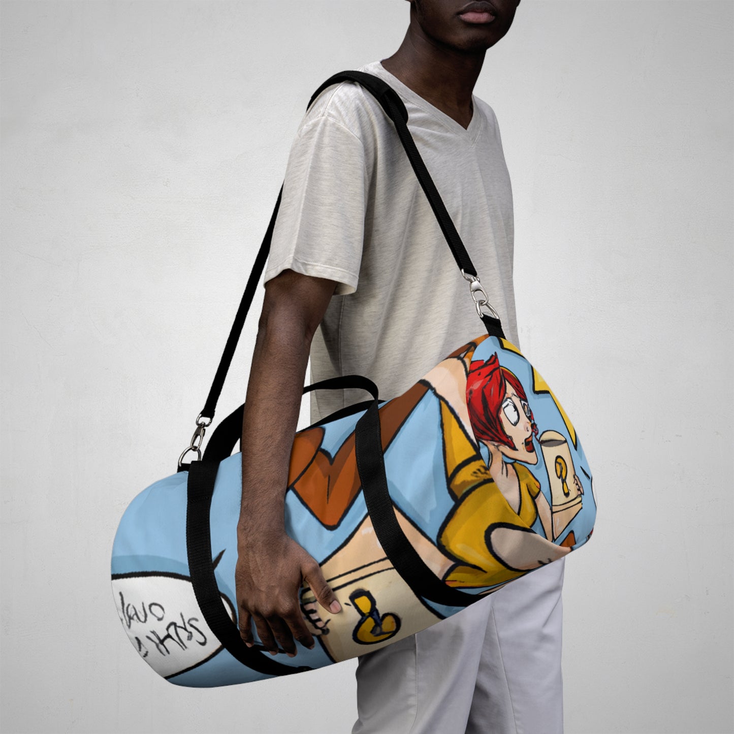 Albertina Smythe & Co. - Comic Book Duffel Bag