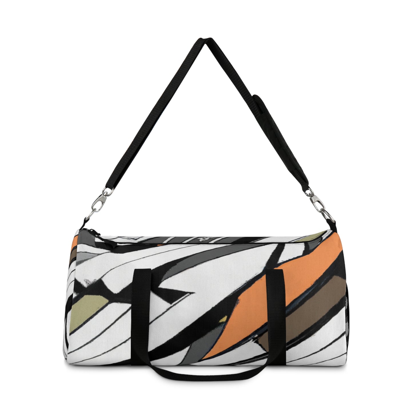 Abigail Finkelstein - Geometric Pattern Duffel Travel Gym Luggage Bag